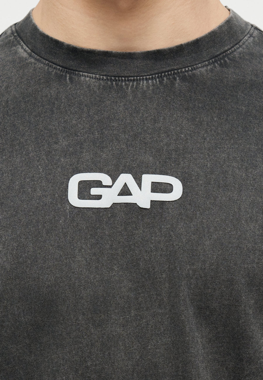 LOGO TEE - Long sleeved top - moonless night
