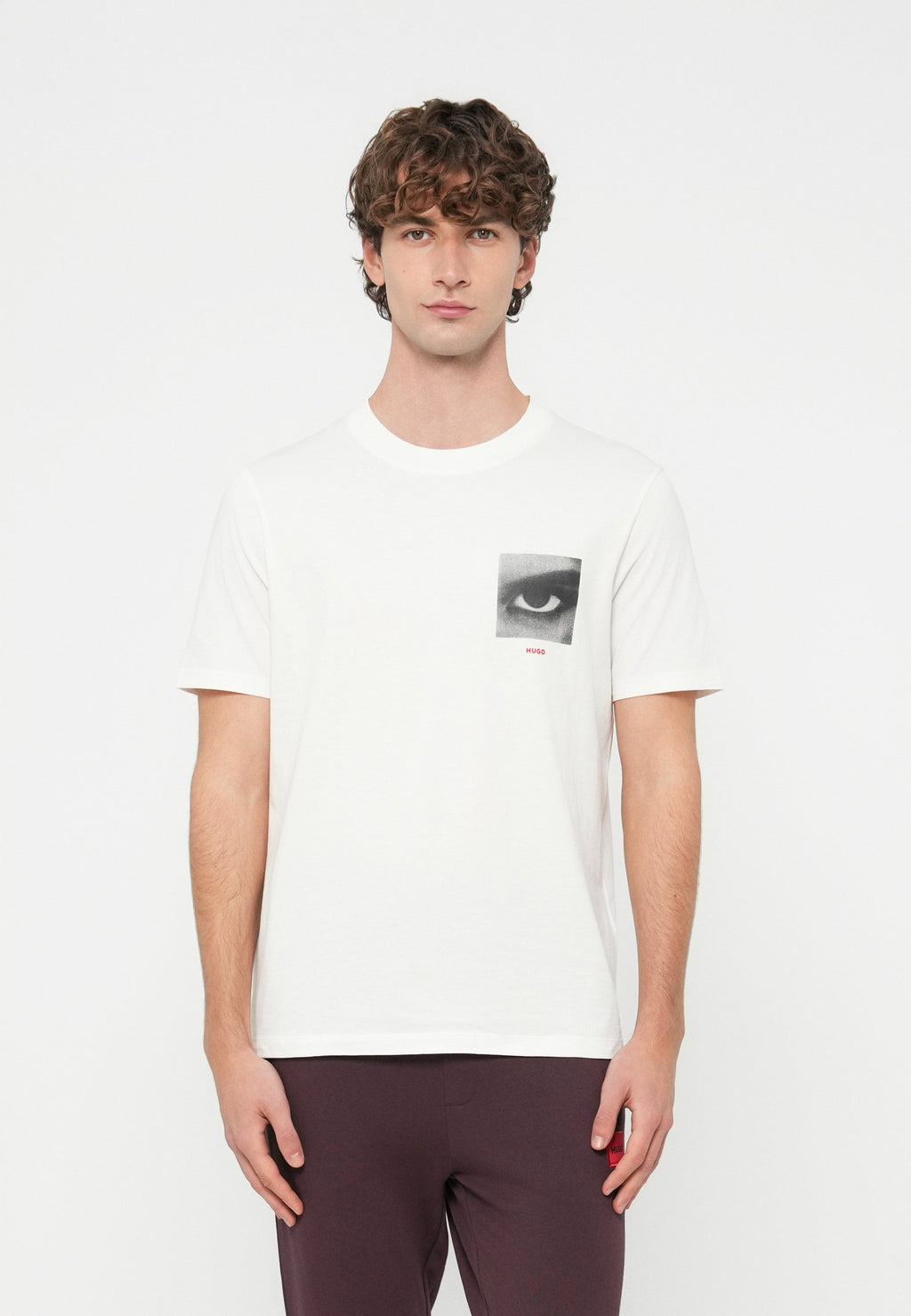 DEYSS - Print T-shirt - natural