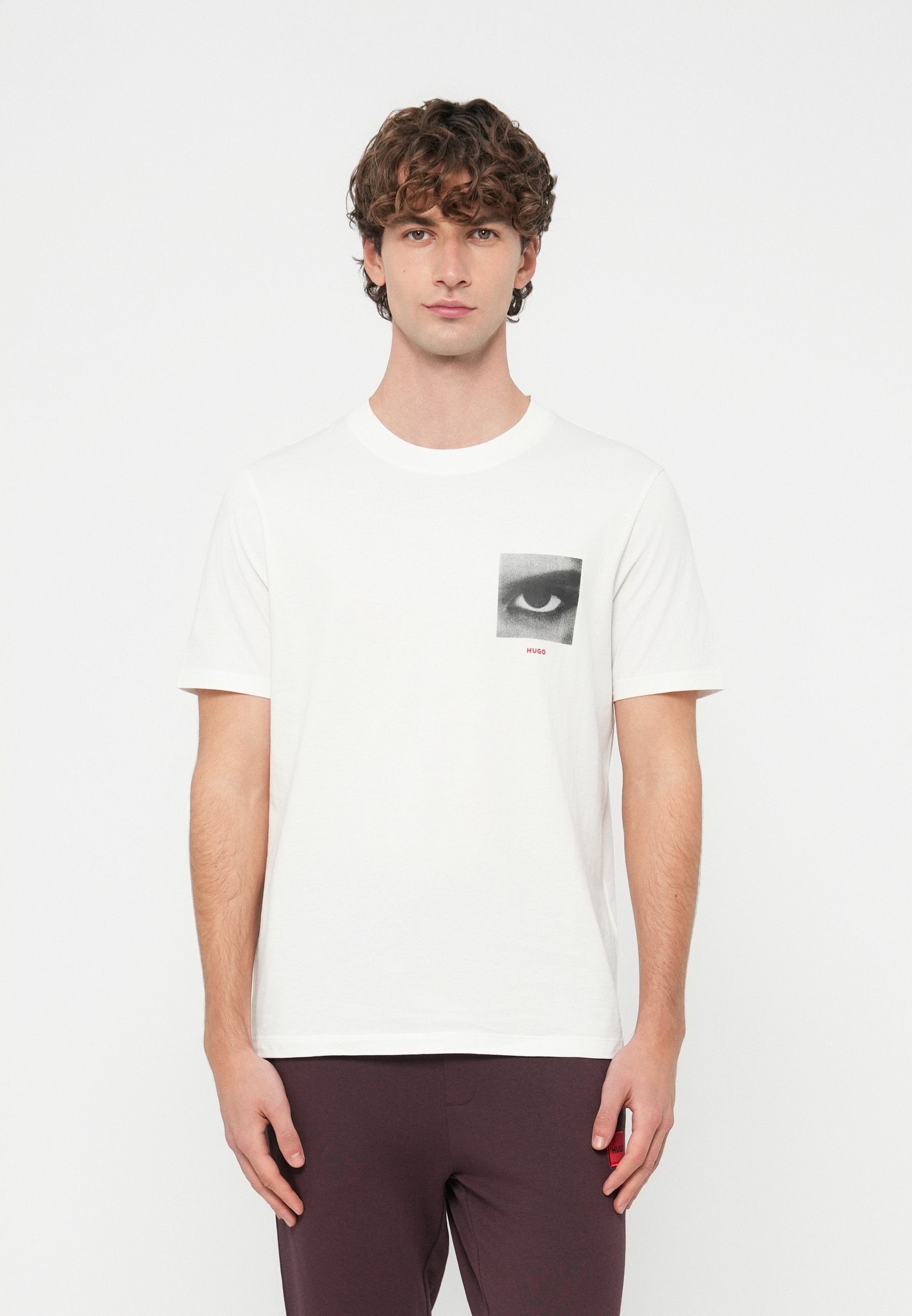 DEYSS - Print T-shirt - natural