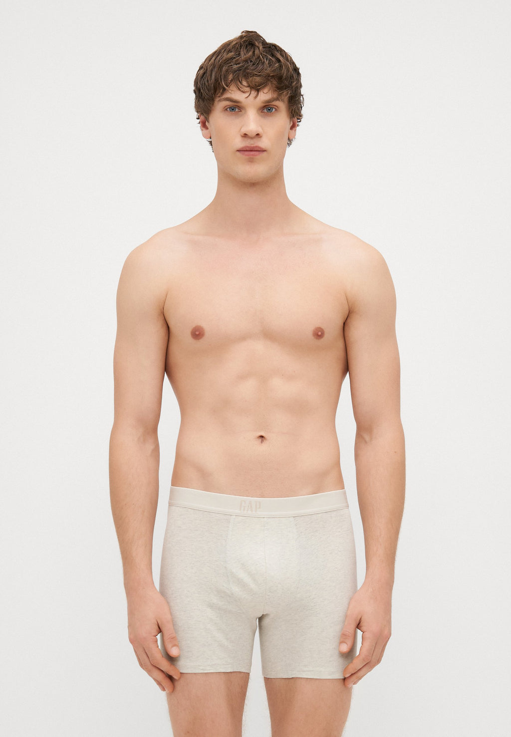 3 PACK - Boxer briefs - oatmeal heather/olive/dark grey