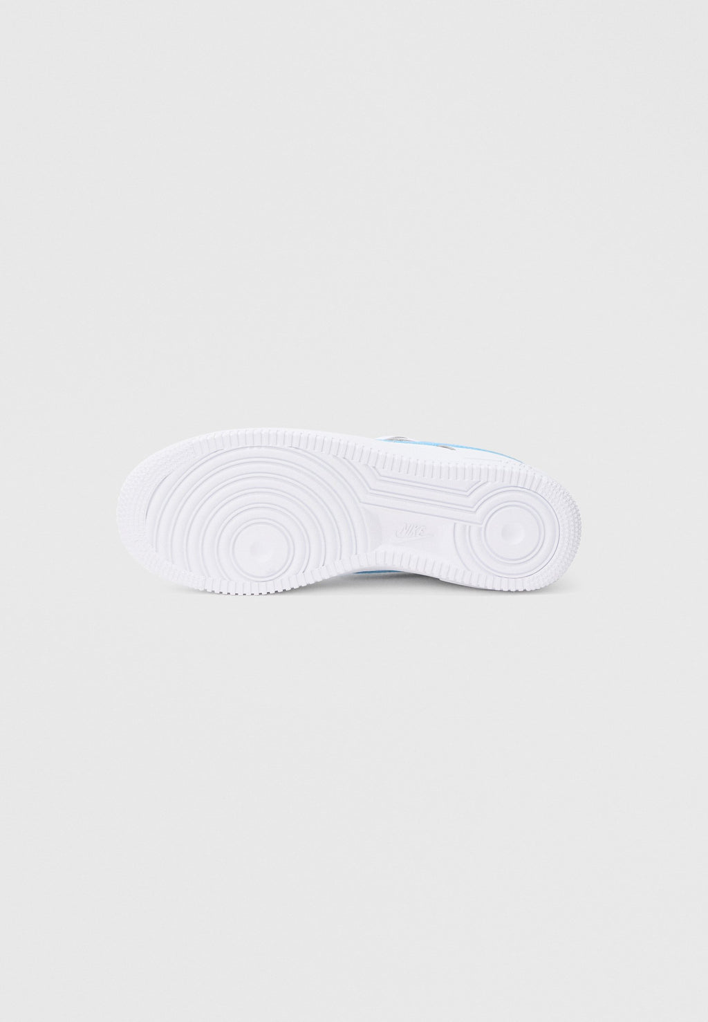 AIR FORCE 1 UNISEX - Trainers - white/univ blue