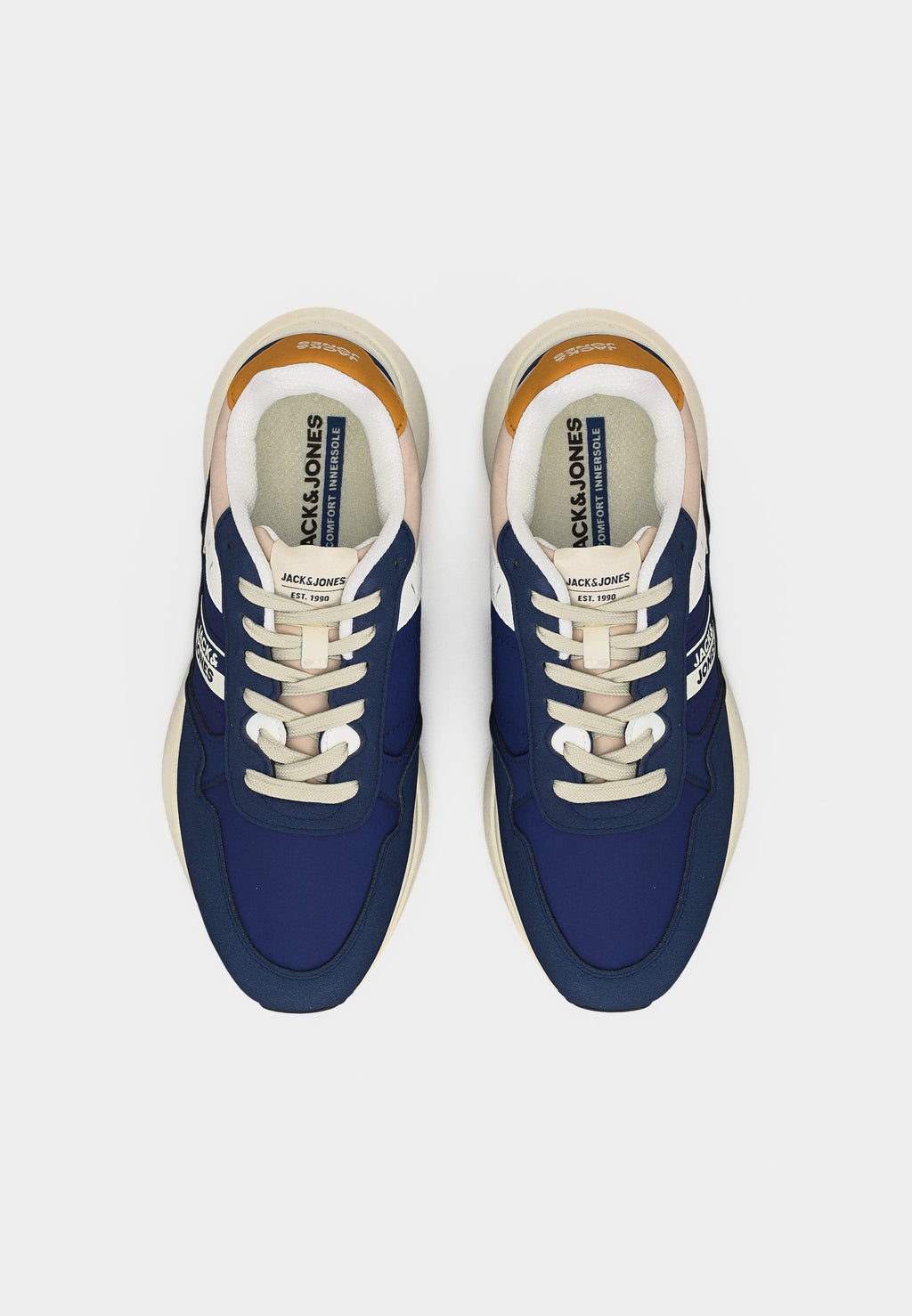 JFWOSWALD TAPE COMBO - Trainers - navy/peony