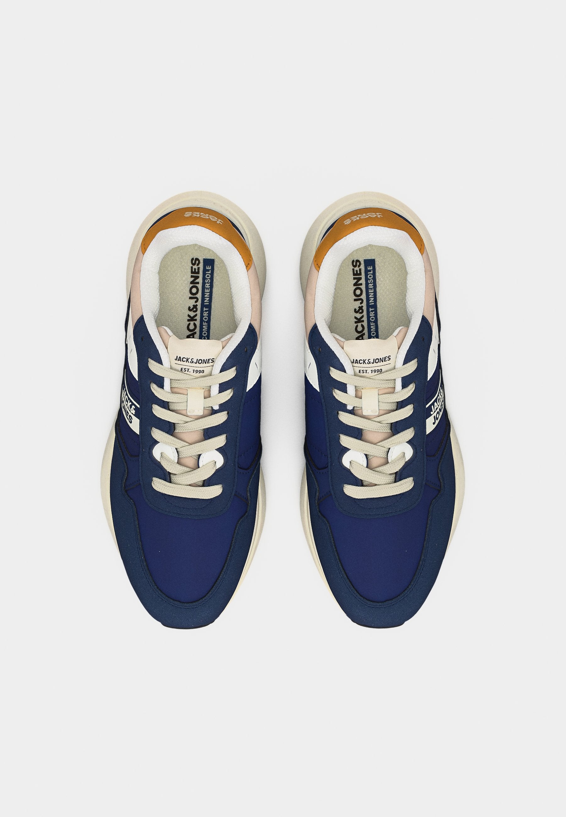 JFWOSWALD TAPE COMBO - Trainers - navy/peony