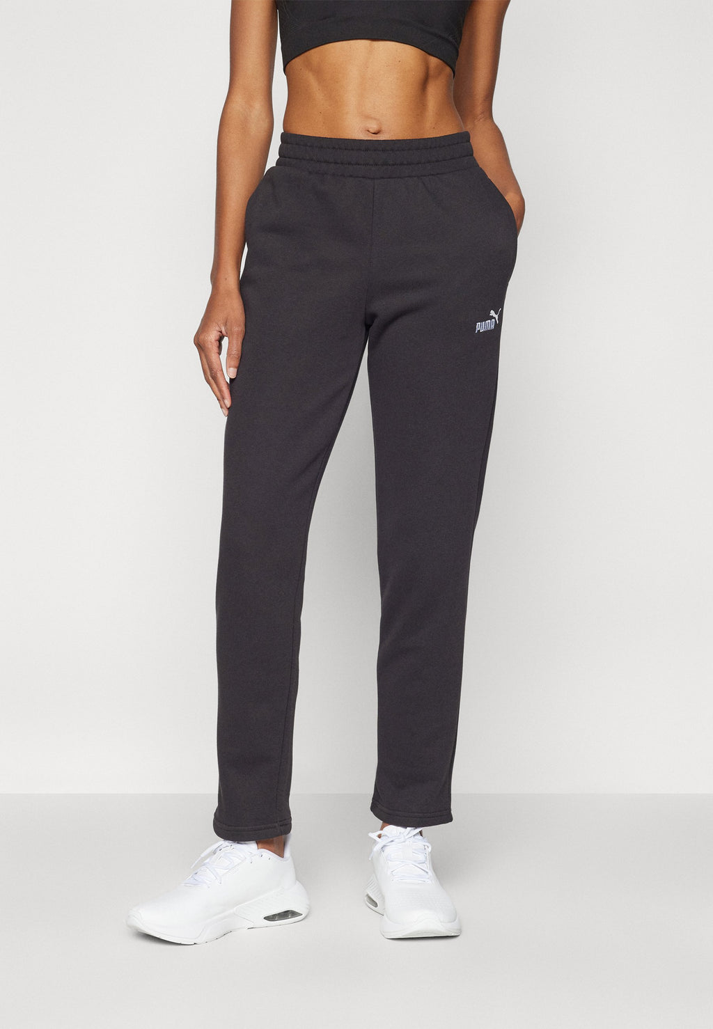 ESS SMALL NO. 1 LOGO TR OP - Tracksuit bottoms - black