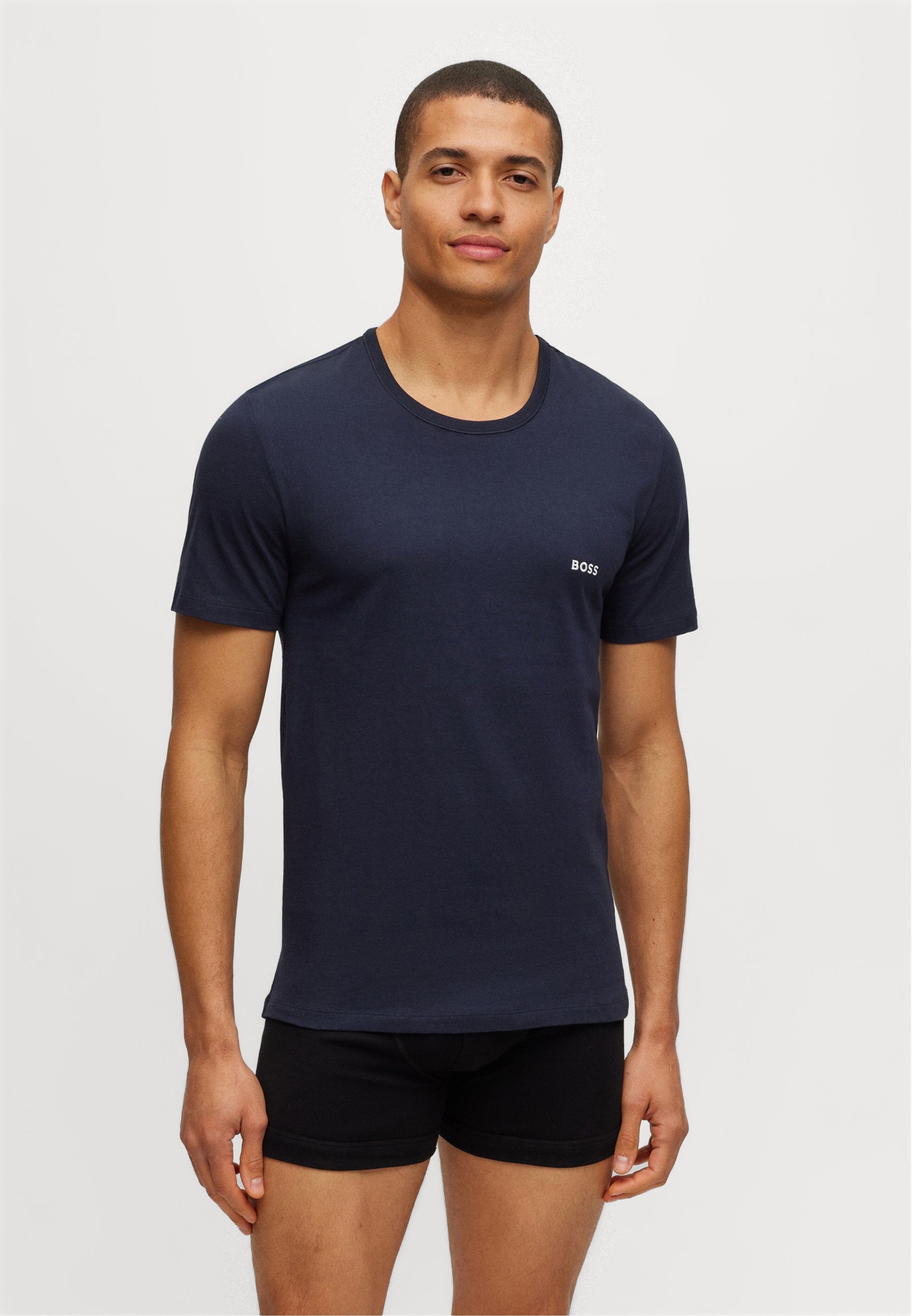 CLASSIC 3 PACK - Undershirt - white/grey/dark blue