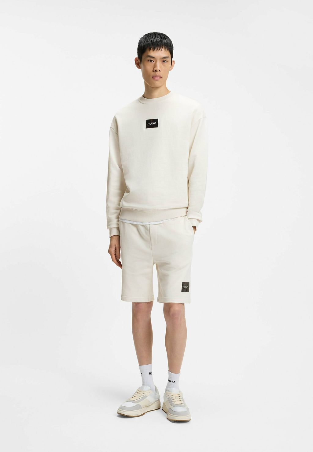 HUGO DAYLO - Sweatshirt - natural two