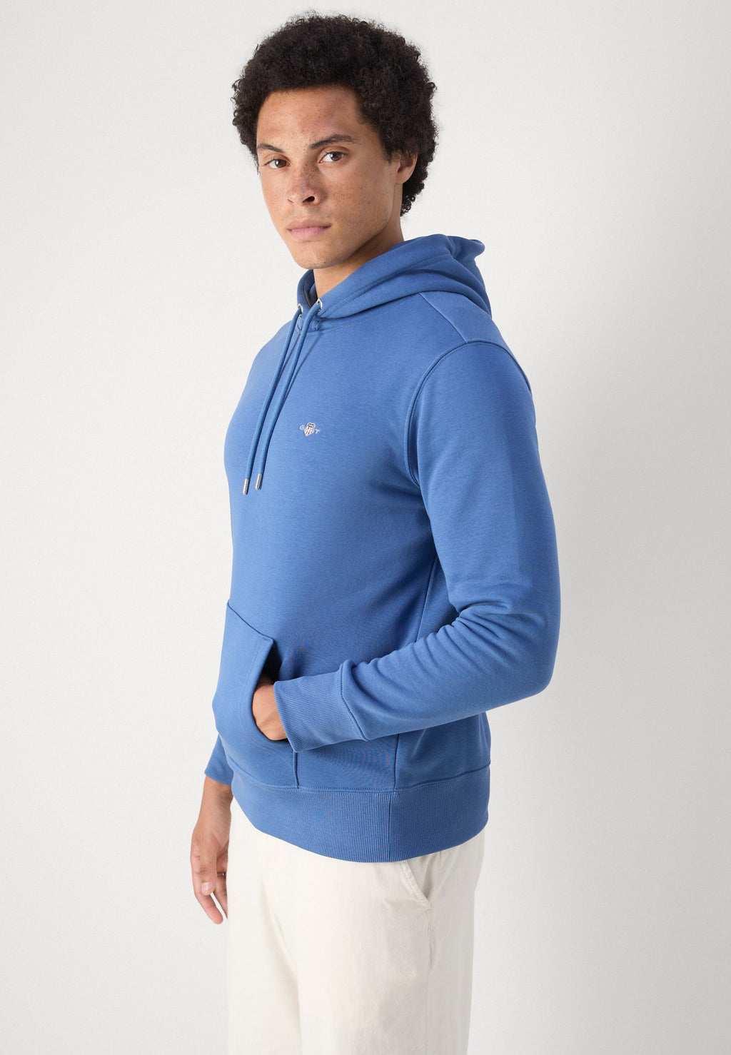 Kapüşonlu sweatshirt - nostaljik mavi