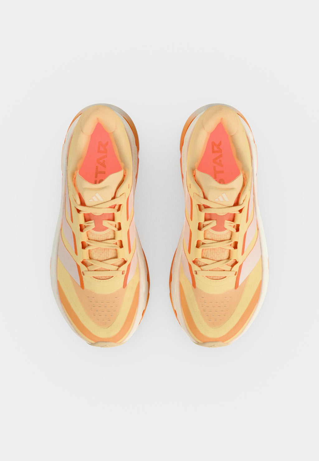 ADISTAR BYD 2 - Road running shoes - acid orange/chalk white/beam orange