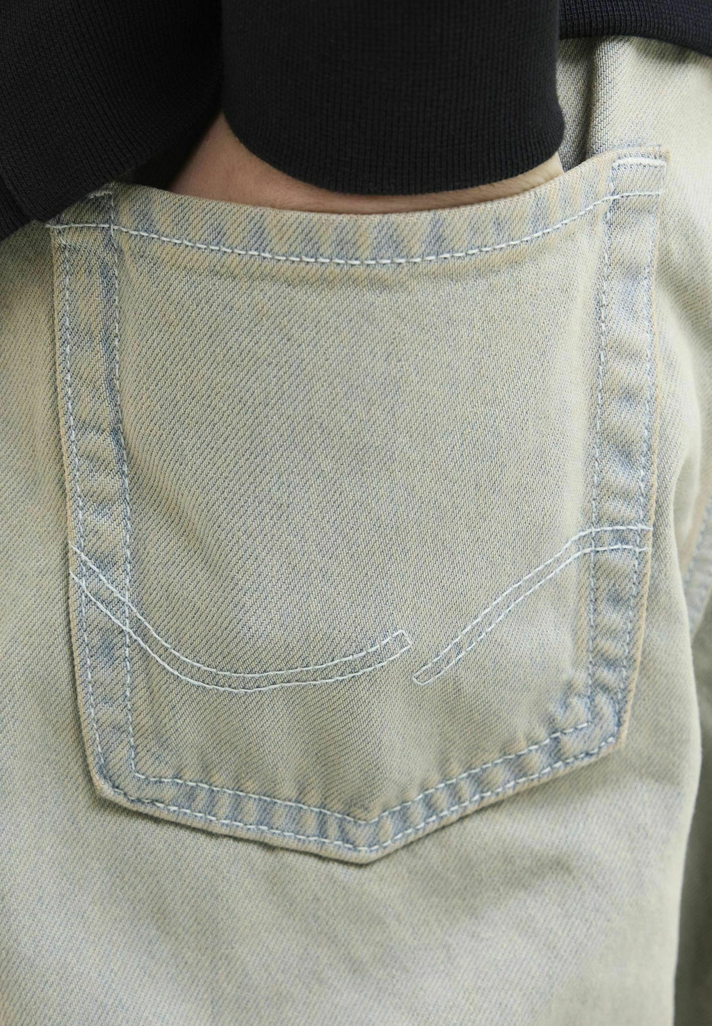gy fit JJIALEX JJORIGINAL MF 739 LN JNR Junior - Relaxed fit jeans - blue denim