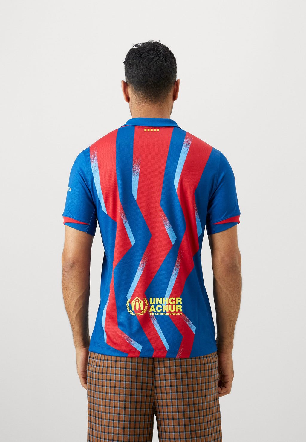 FC BARCELONA - Spor Tişörtü - jimnastik mavisi/salsa kırmızısı/optik sarı