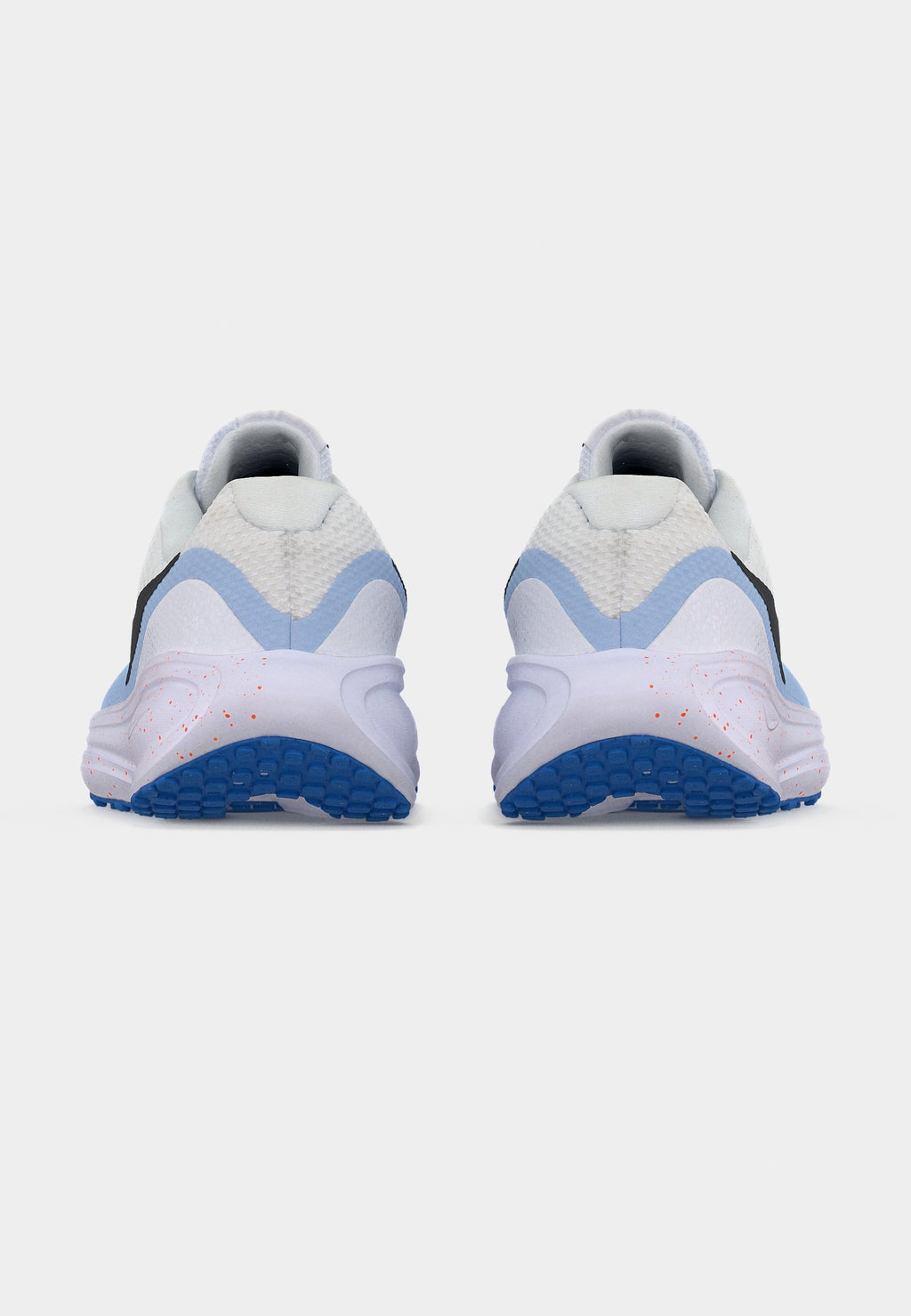 REVOLUTION 8 - Road running shoes - white/off noir/hydrogen blue/blue crystal/total orange