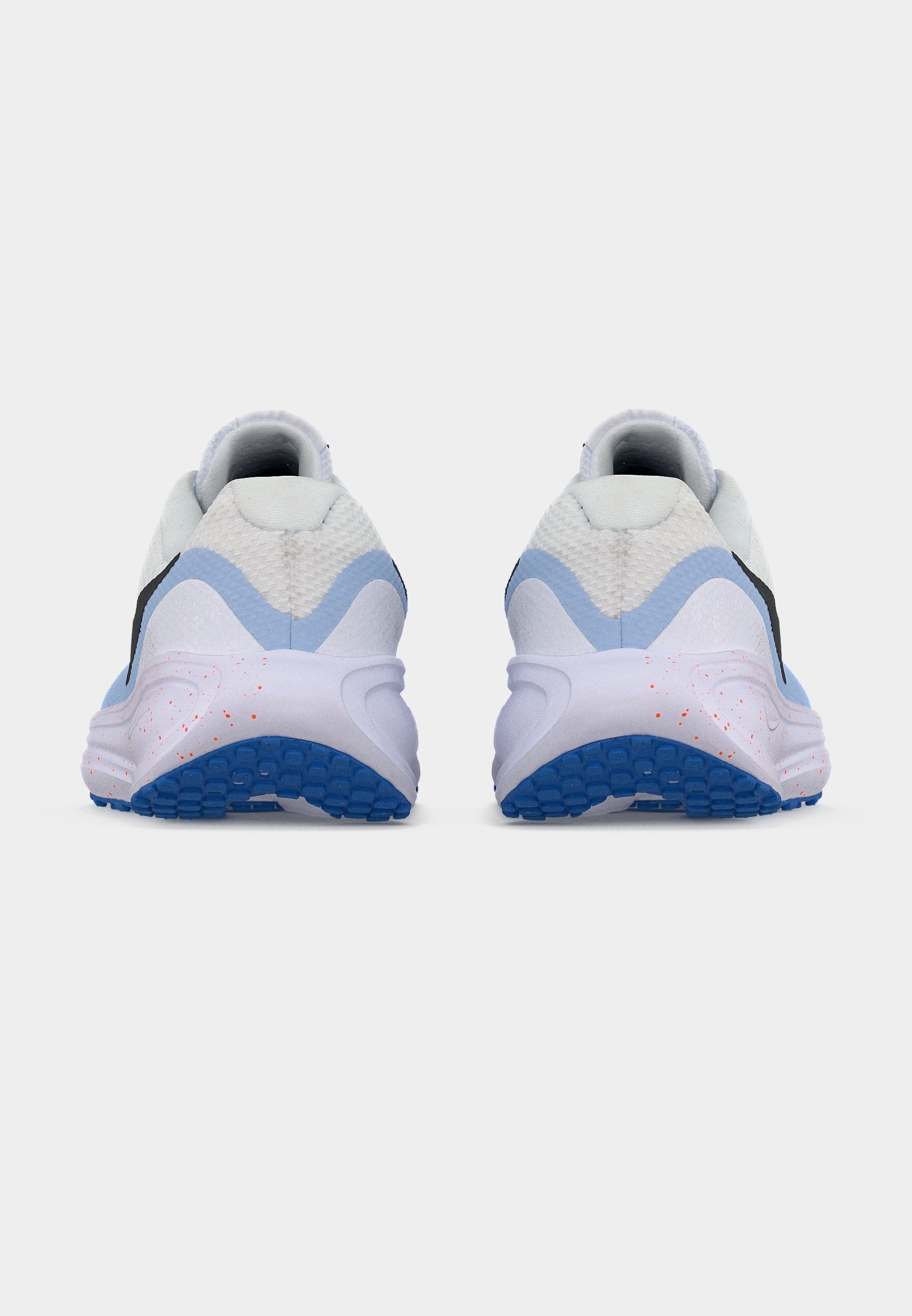 REVOLUTION 8 - Road running shoes - white/off noir/hydrogen blue/blue crystal/total orange