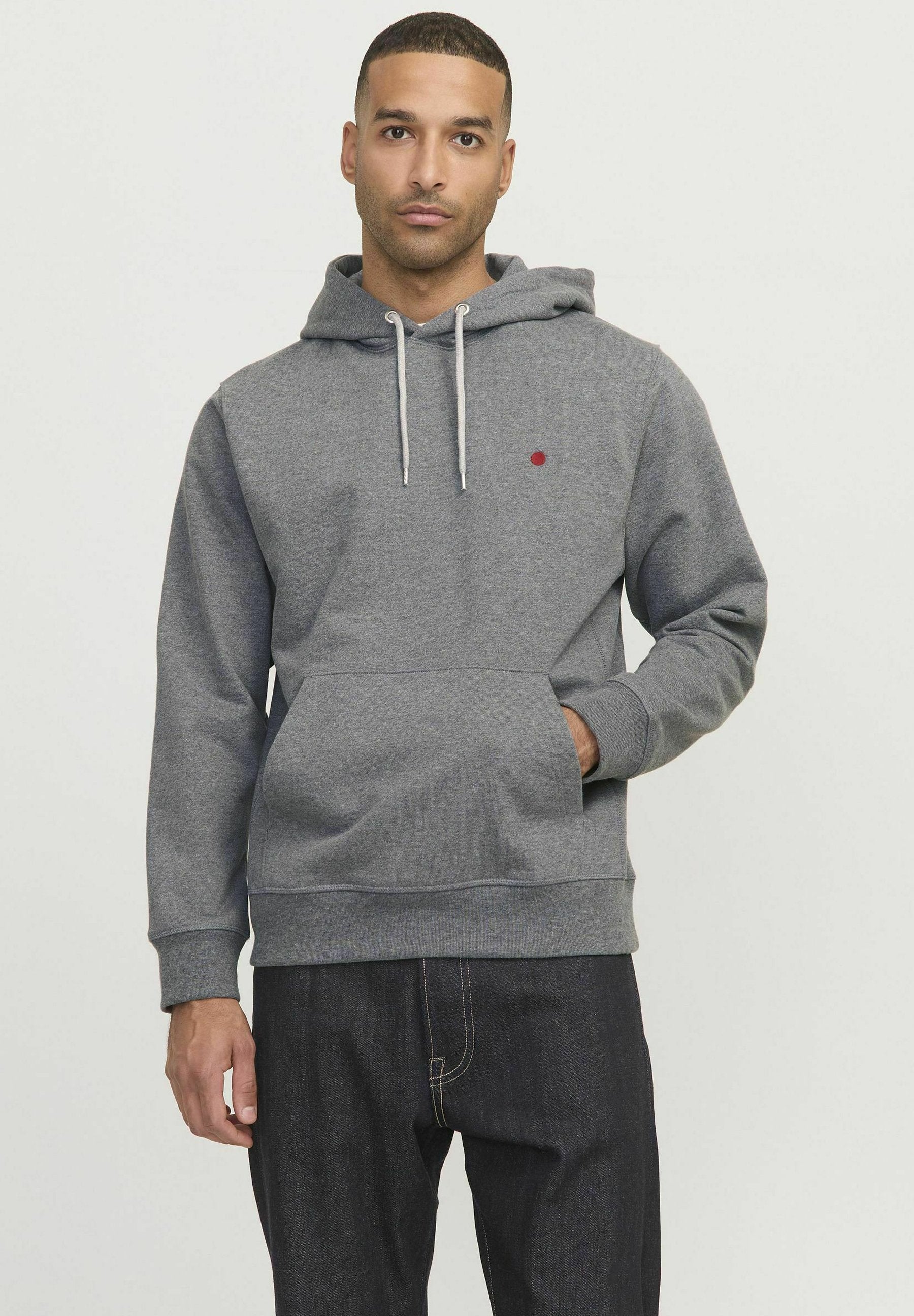 RDD Printed - Hoodie - grey melange