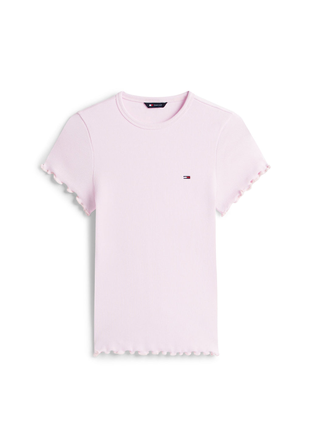 SLIM LETTUCE EDGE  - Basic T-shirt - pearly pink