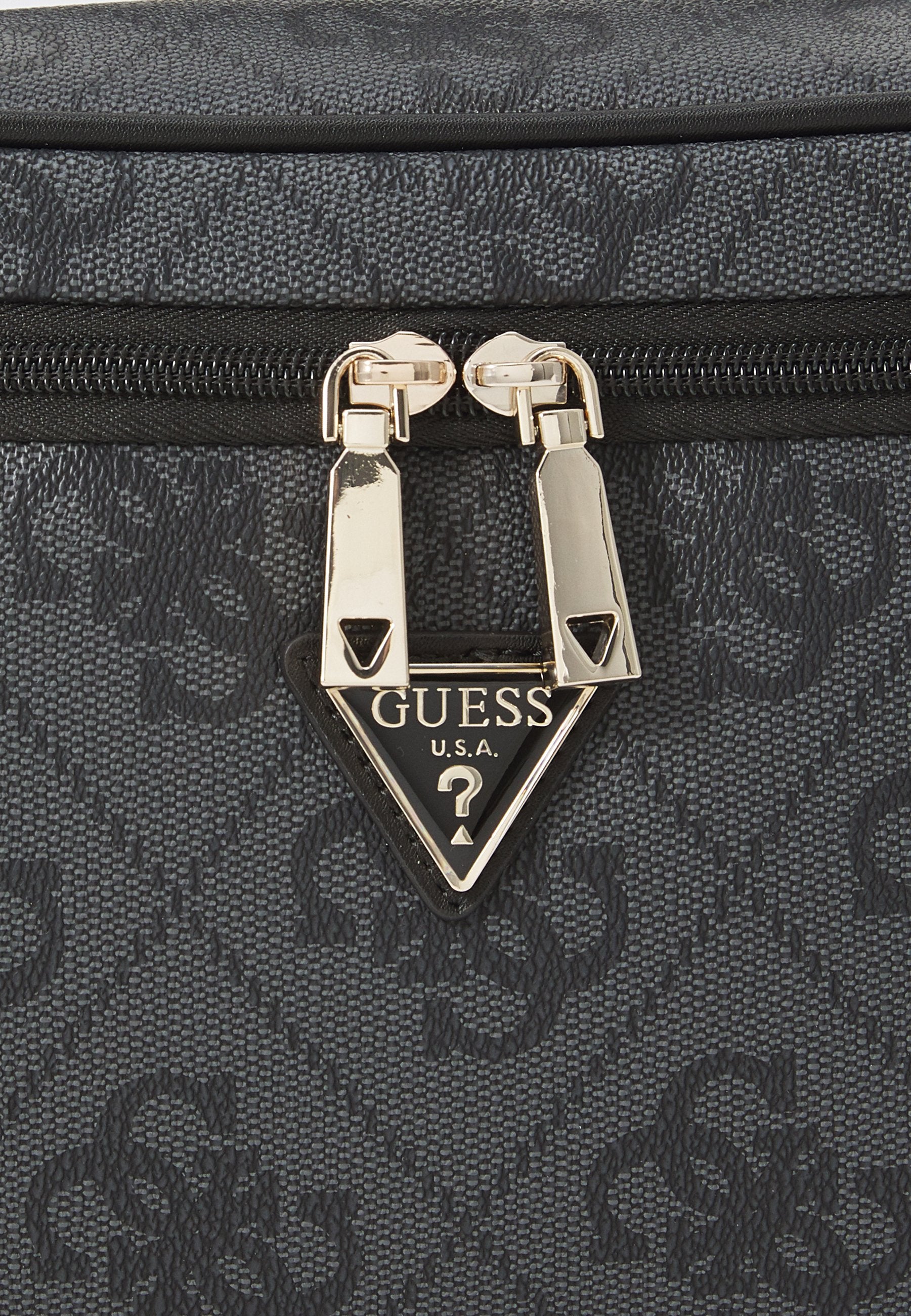 BERTA TOILETRY TRAIN CASE - Wash bag - coal