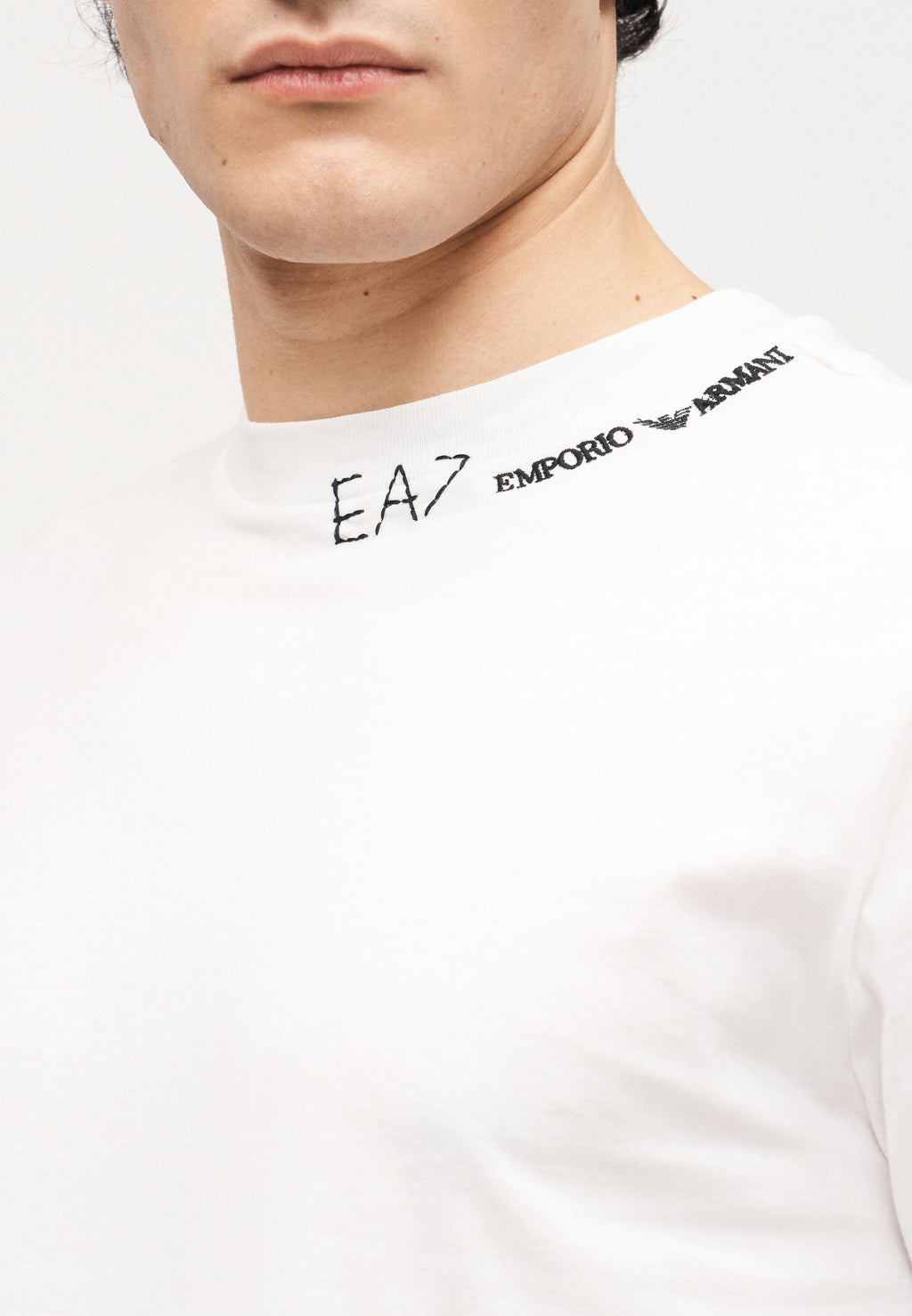 T-SHIRT SÉRIE LOGO TRAIN UNISEXE - T-shirt imprimé - blanc