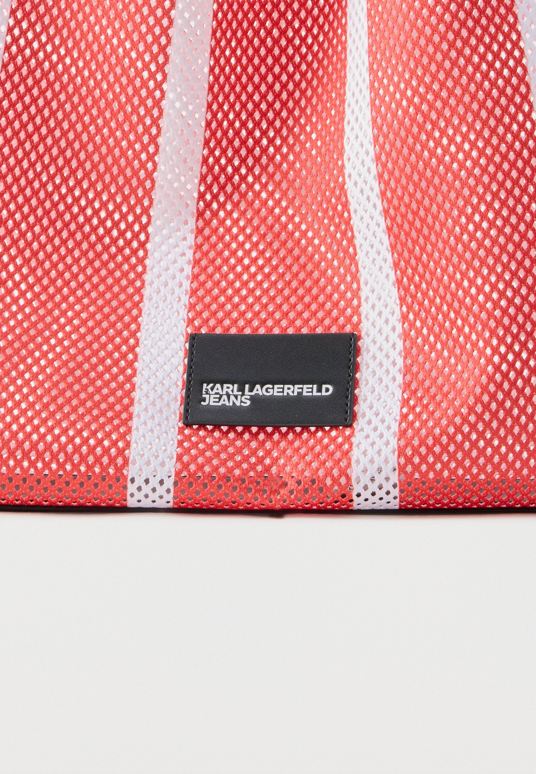 SUMMER - Tote bag - white/orange