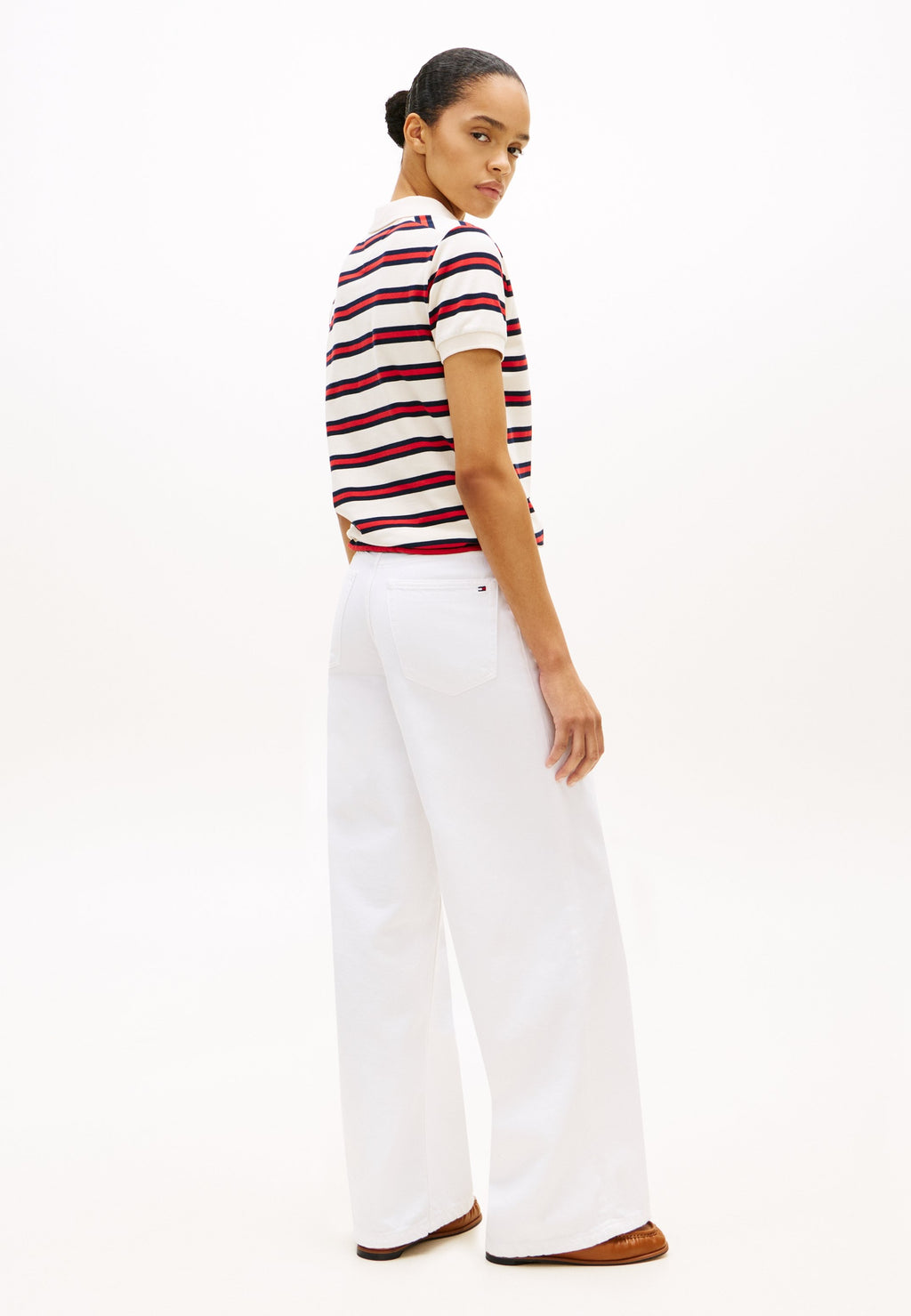 1985 REGULAR FIT TIE FRONT POLO SHIRT - Polo shirt - calico/fireworks
