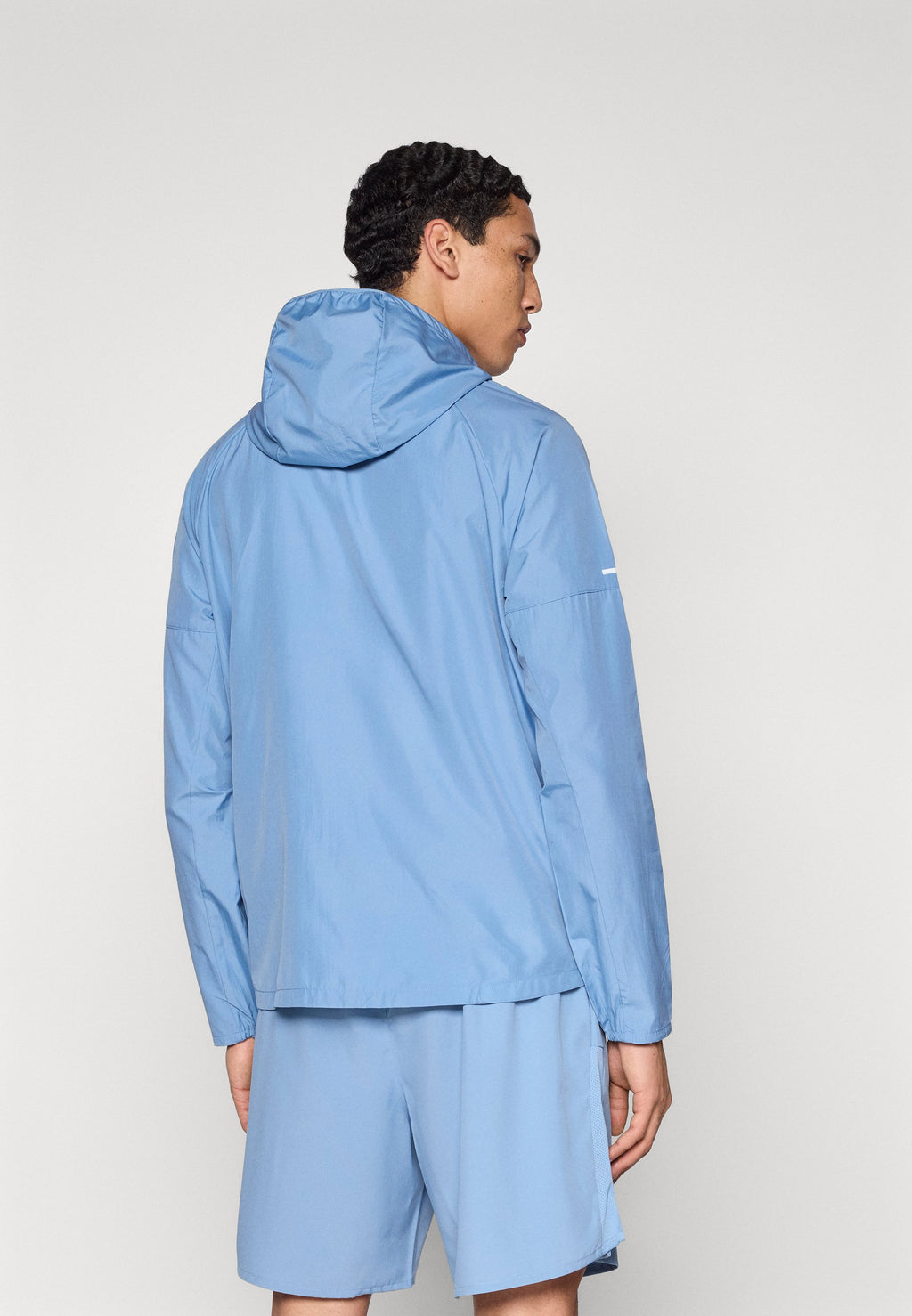 Running jacket - work blue/reflective silver-coloured