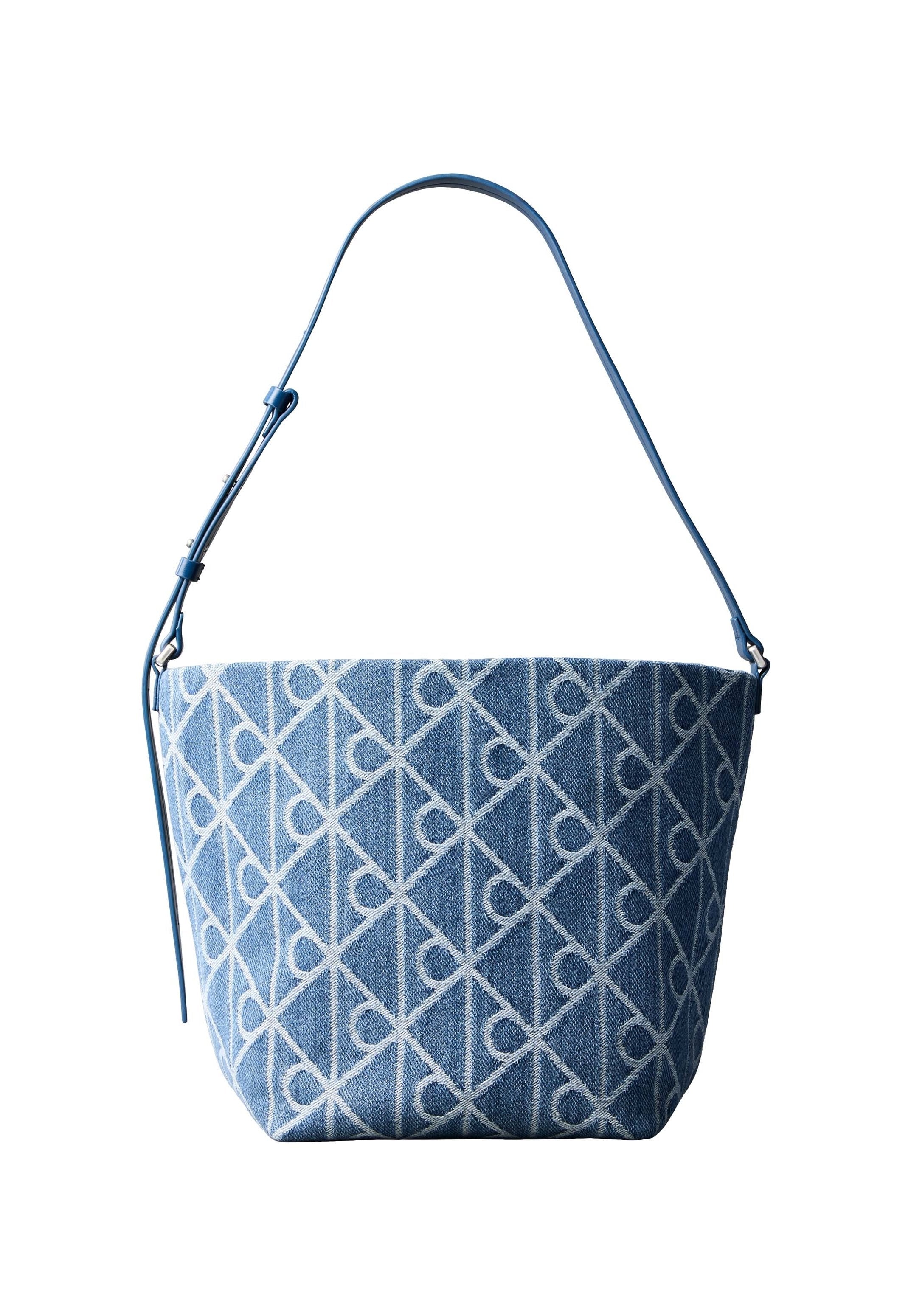 EMBLEM BUCKET - Handbag - blue