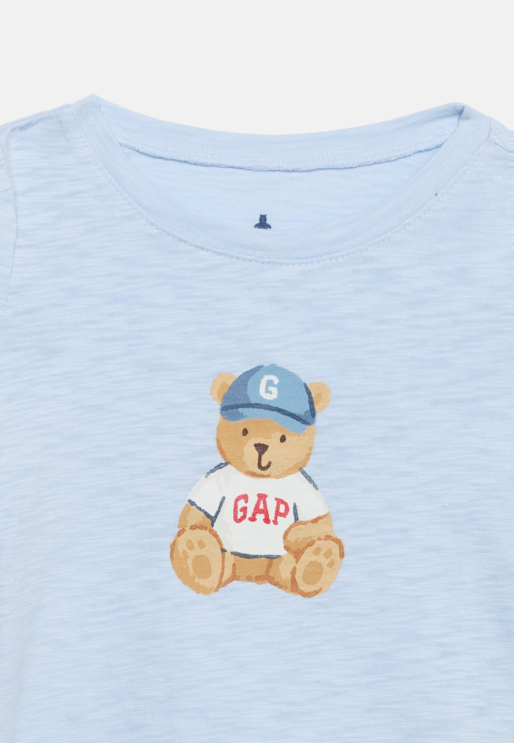 GRAPHIC TEE - Print T-shirt - serene blue