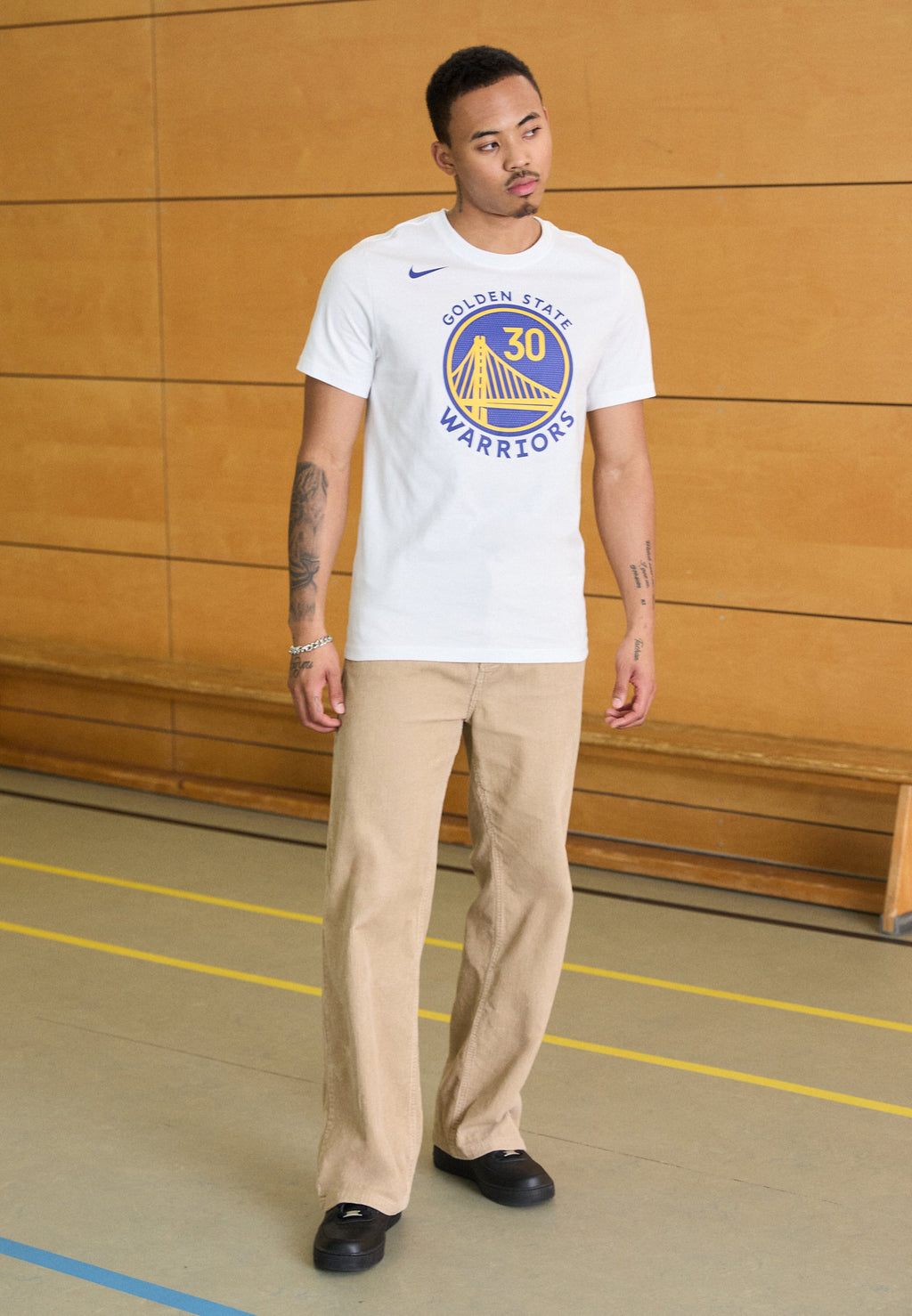 NBA GOLDEN STATE WARRIORS STEPH CURRY NAME AND NUMBER TEE - Print T-shirt - white/curry stephen