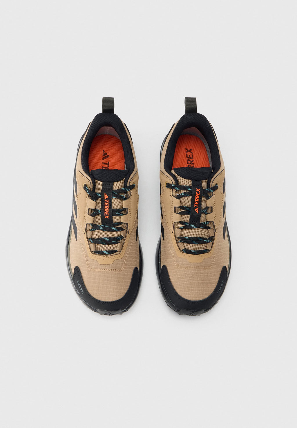 ANYLANDER - Hiking shoes - cardboard/core black/shadow olive