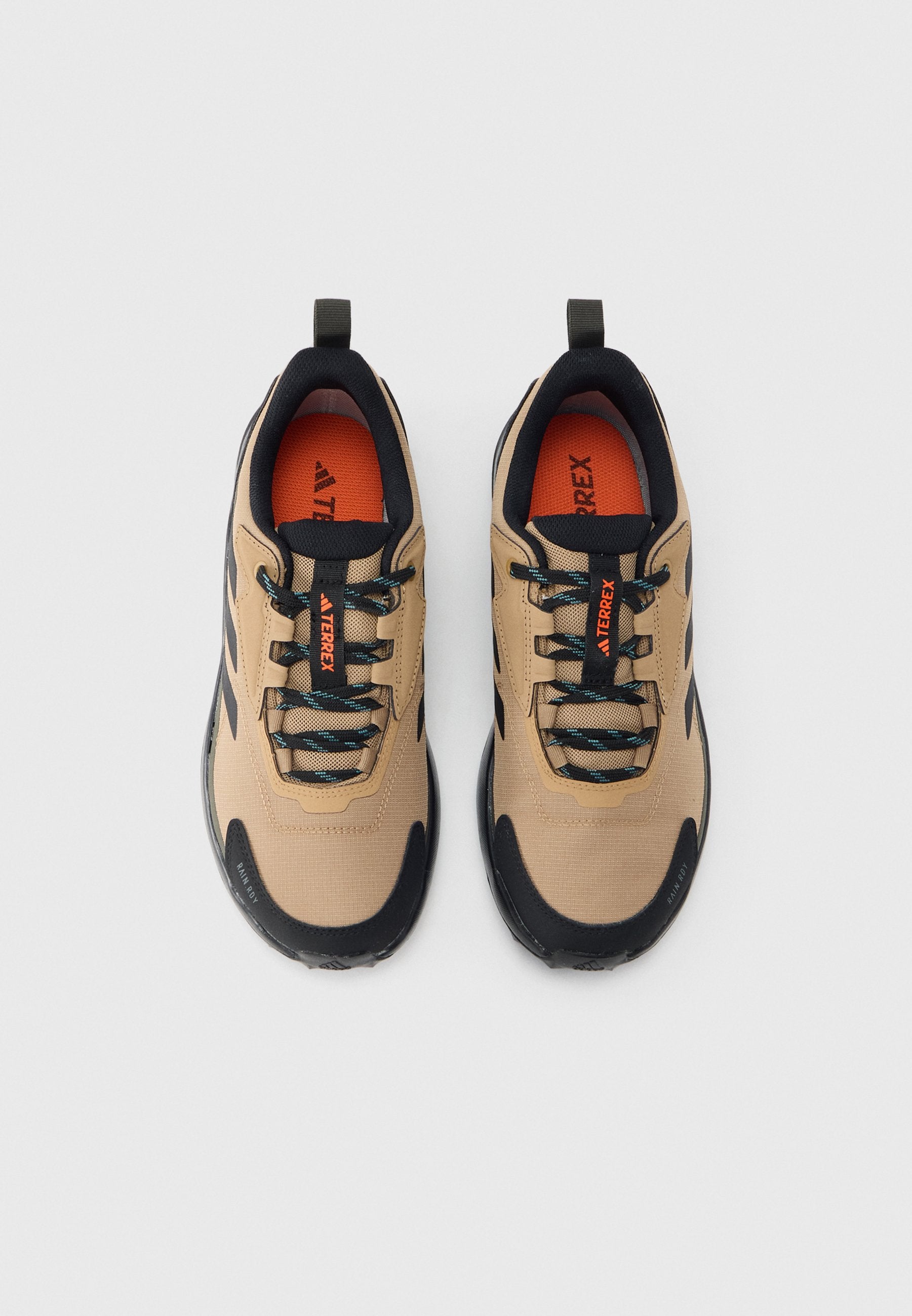 ANYLANDER - Hiking shoes - cardboard/core black/shadow olive