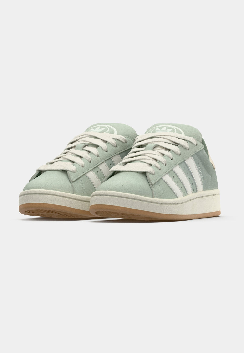 CAMPUS 00S UNISEX - Skate shoes - linen green/core white/silver-coloured green