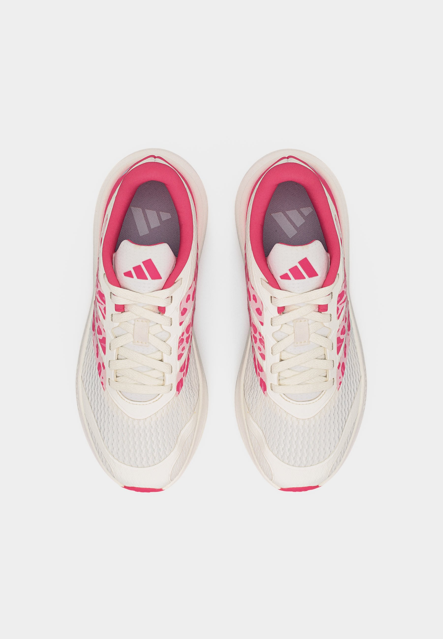 RUNFALCON 6 UNISEX - Yol koşu ayakkabısı - core white/distilled pink/pink fusion