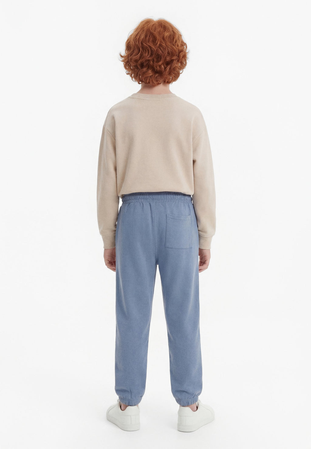 RELAXED PINTUCK SWEATPANT UNISEX - Tracksuit bottoms - blue