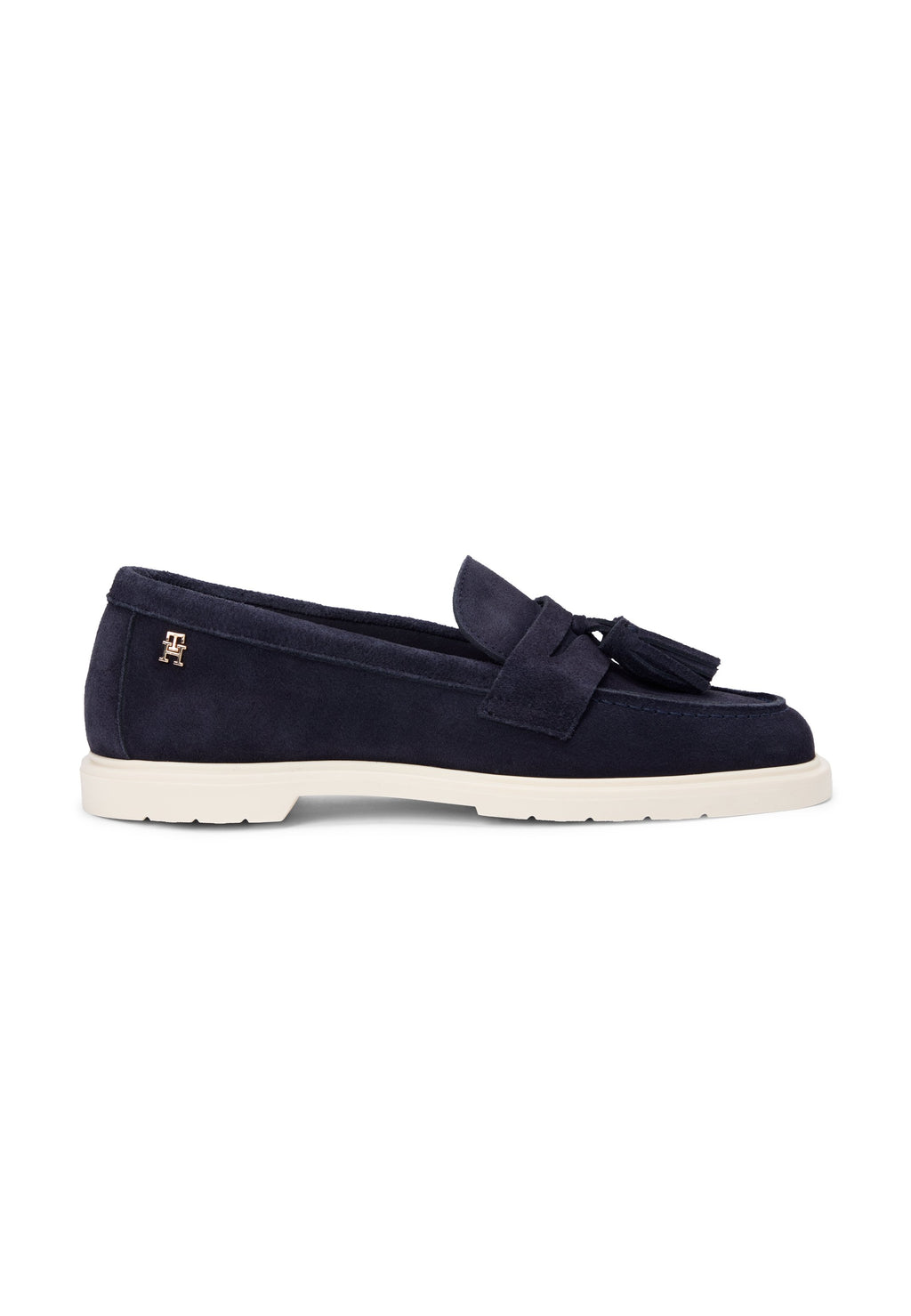 LIGHTWEIGHT SUEDE TASSEL LOAFERS - Slip-ons - space blue