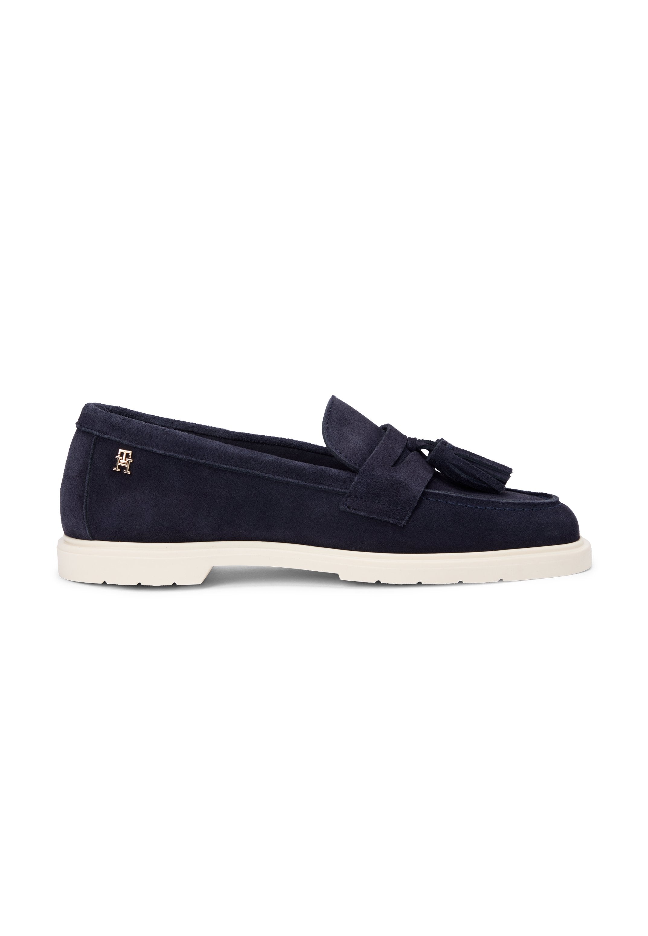 LIGHTWEIGHT SUEDE TASSEL LOAFERS - Slip-ons - space blue