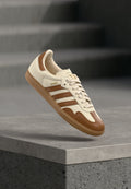 SAMBA OG - Trainers - white/dusky bronze/gold-coloured metallic