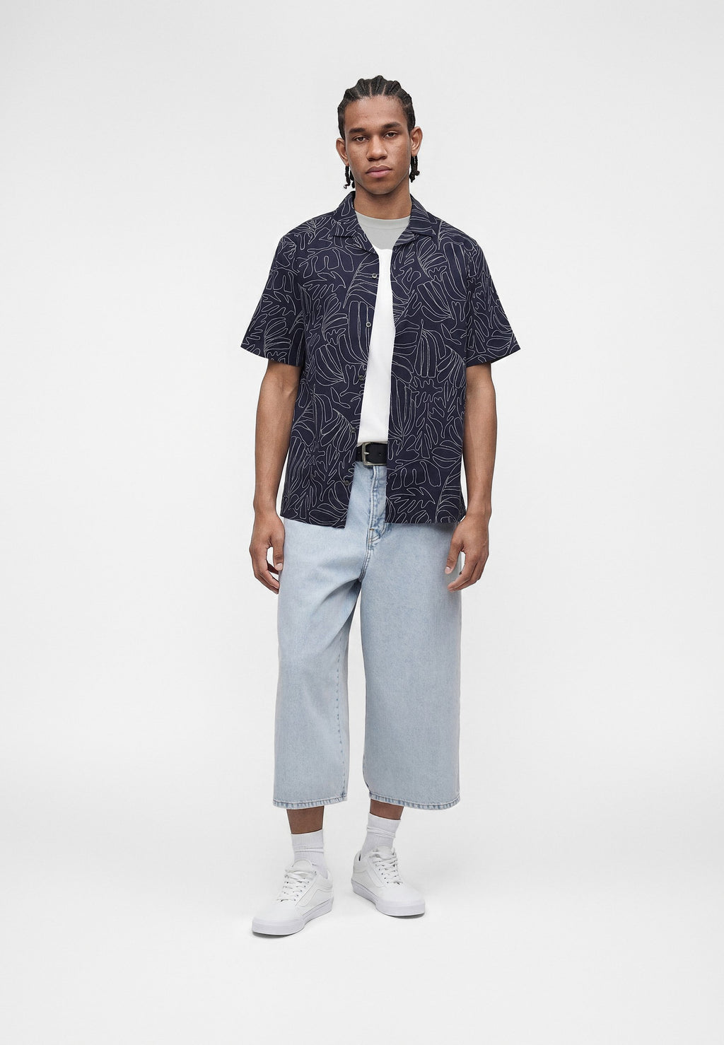 STANDARD RESORT COLLAR - Shirt - navy