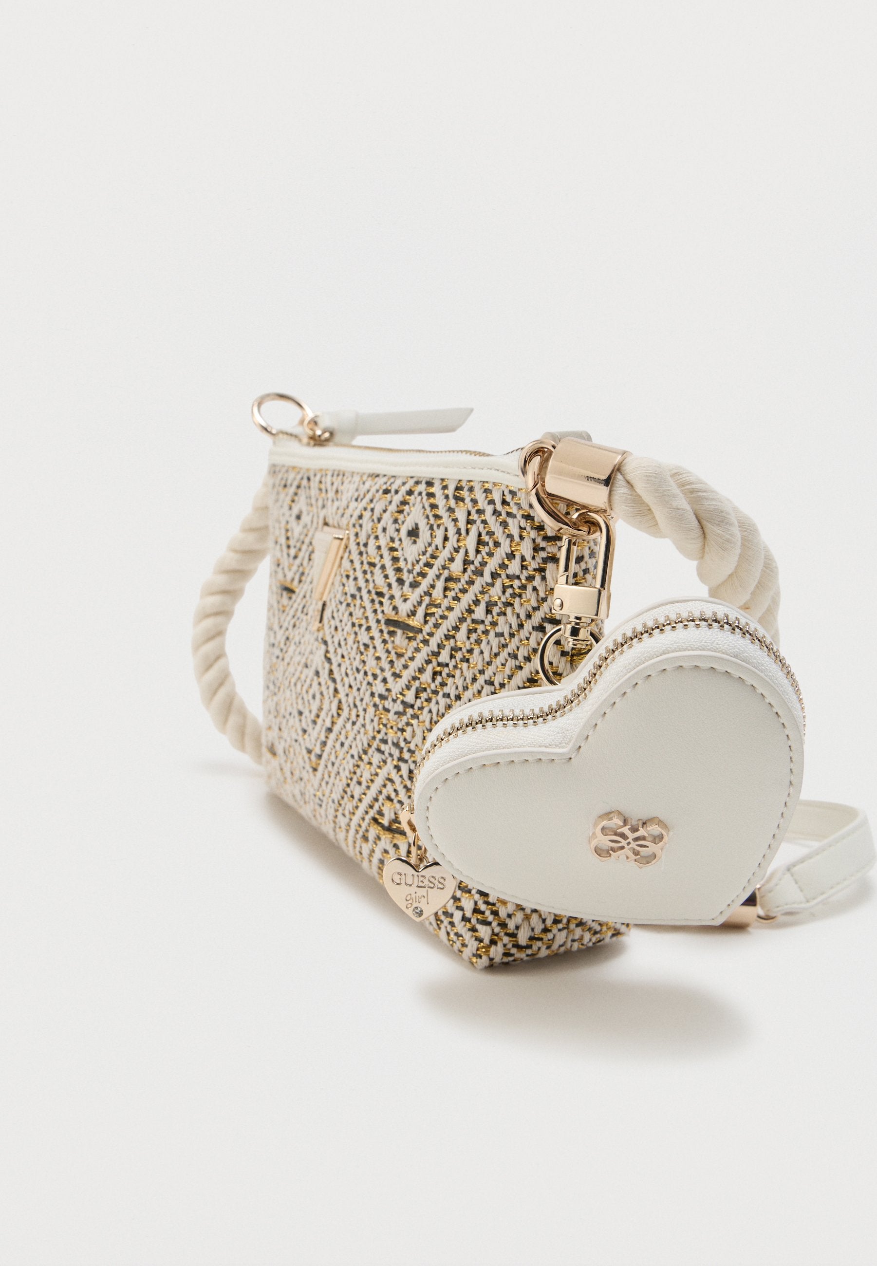 MINI CROSSBODY BAG UNISEX - Cross body bag - black/beige