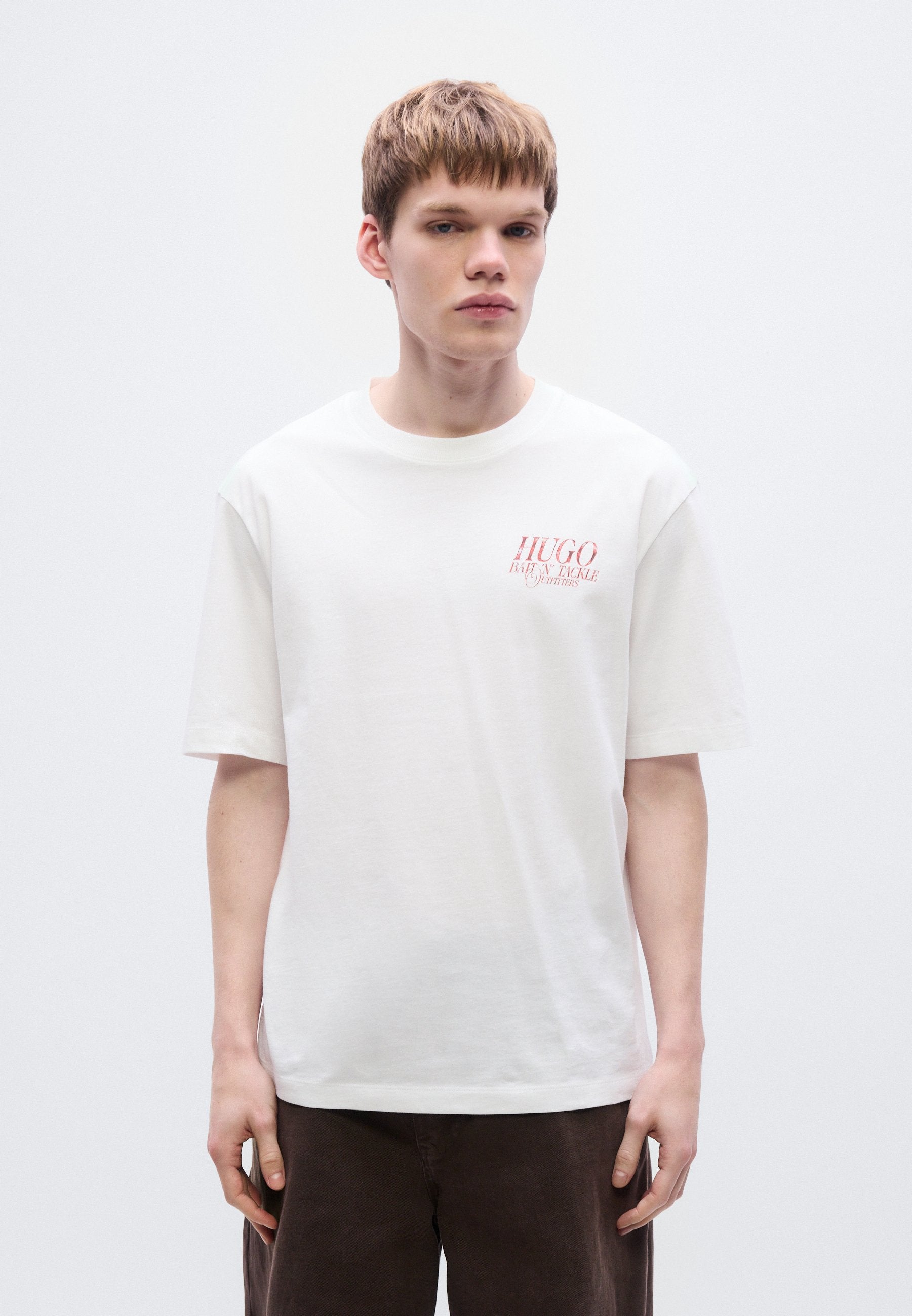 NOFISHIX - Print T-shirt - white