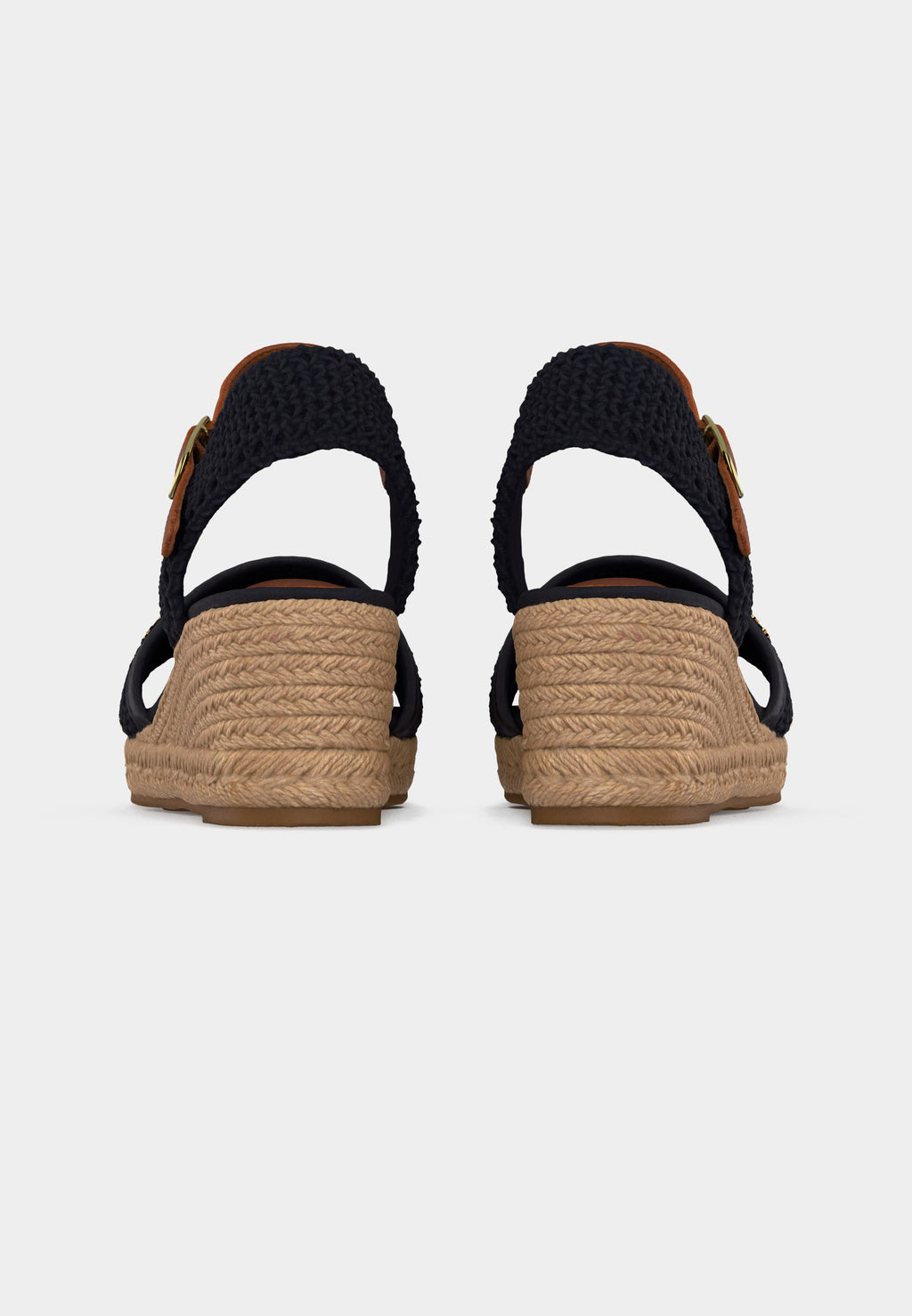 High heeled sandals - space blue
