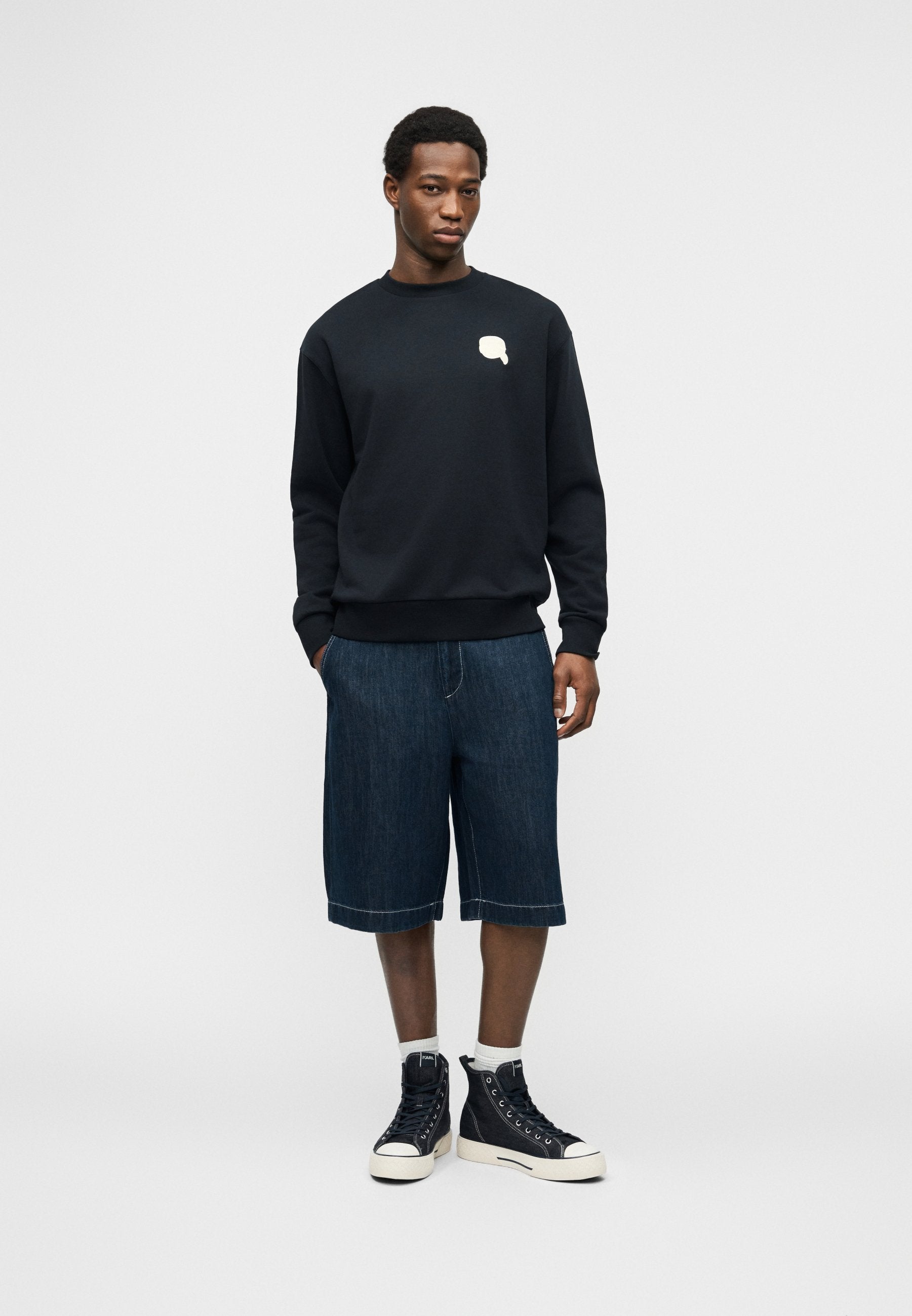 CREWNECK - Sweatshirt - midnight blue