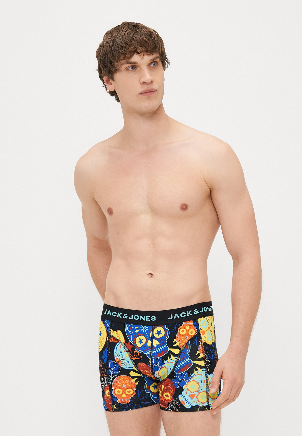 JACSUGAR SKULL TRUNKS 3 PACK - Trunks - black/blazing yellow