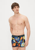 JACSUGAR SKULL TRUNKS 3 PACK - Trunks - black/blazing yellow