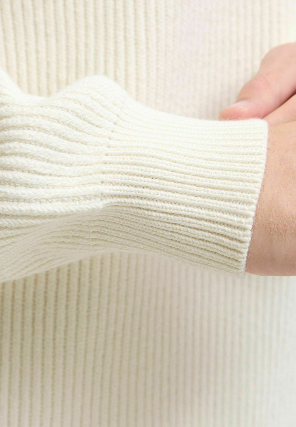 Knitted RDD Plain Knitted - Jumper - cloud dancer