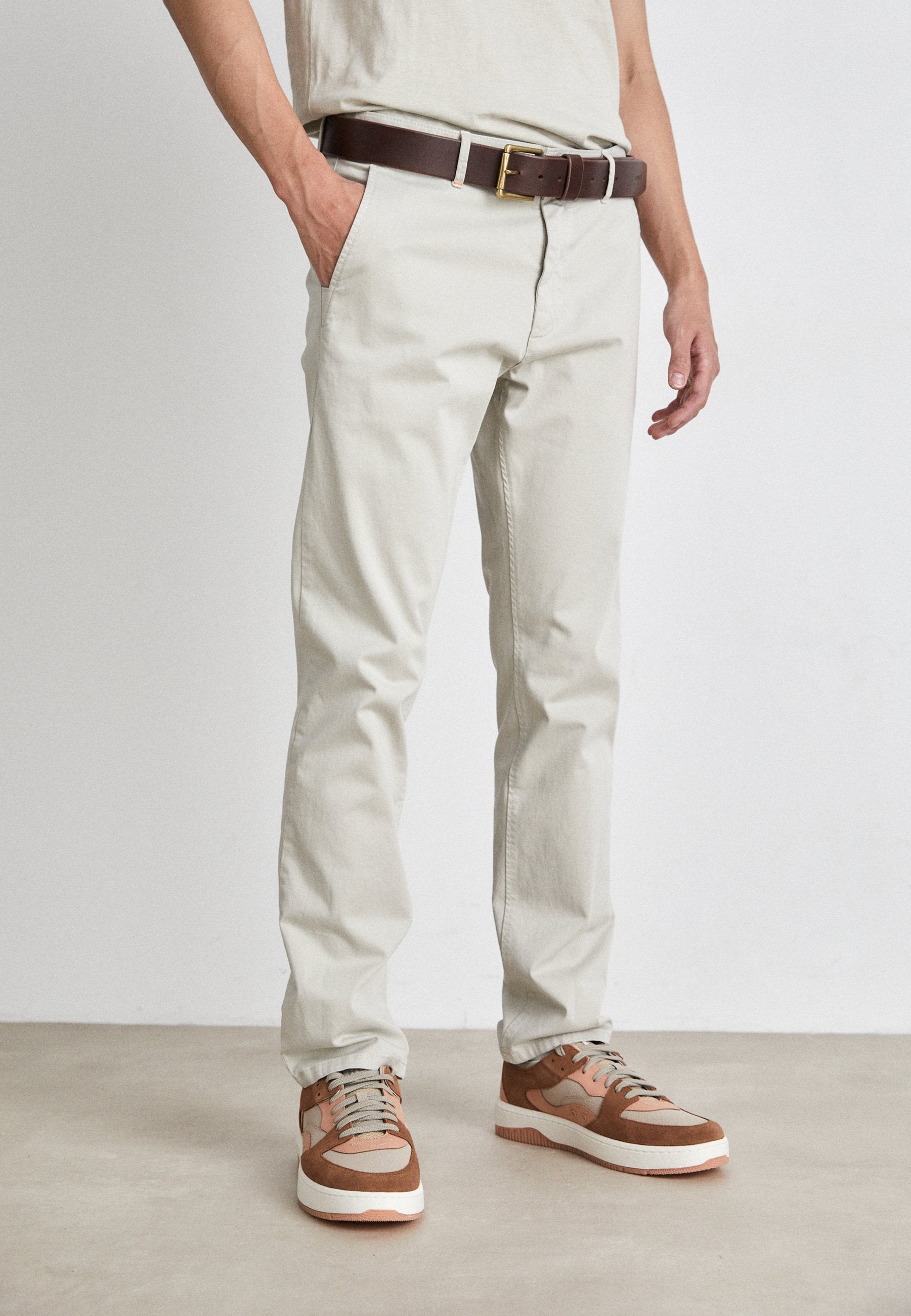SLIM - Chinos - light beige