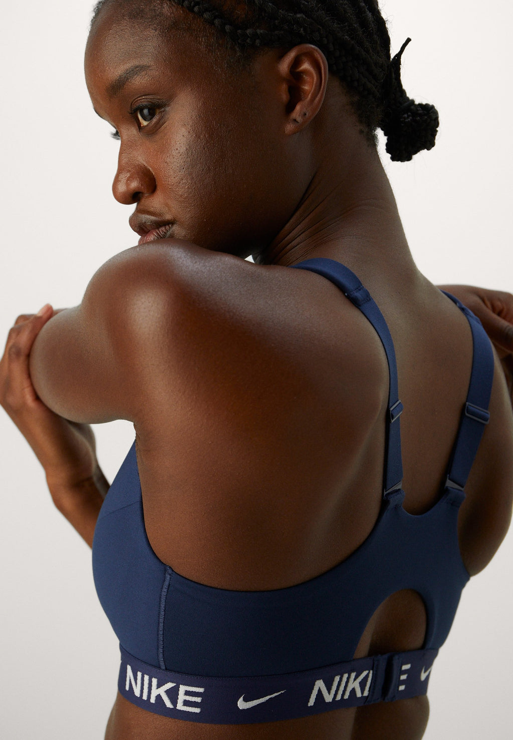 INDY - Medium support sports bra - midnight navy