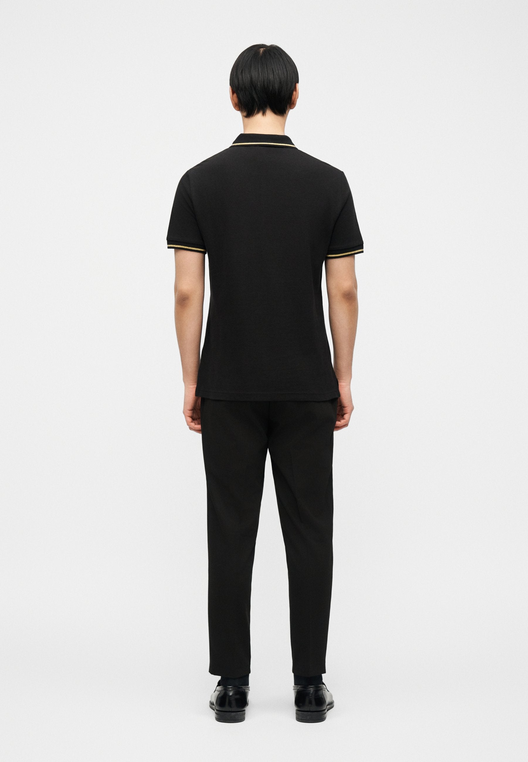 EMBLEM - Polo shirt - black/gold-coloured
