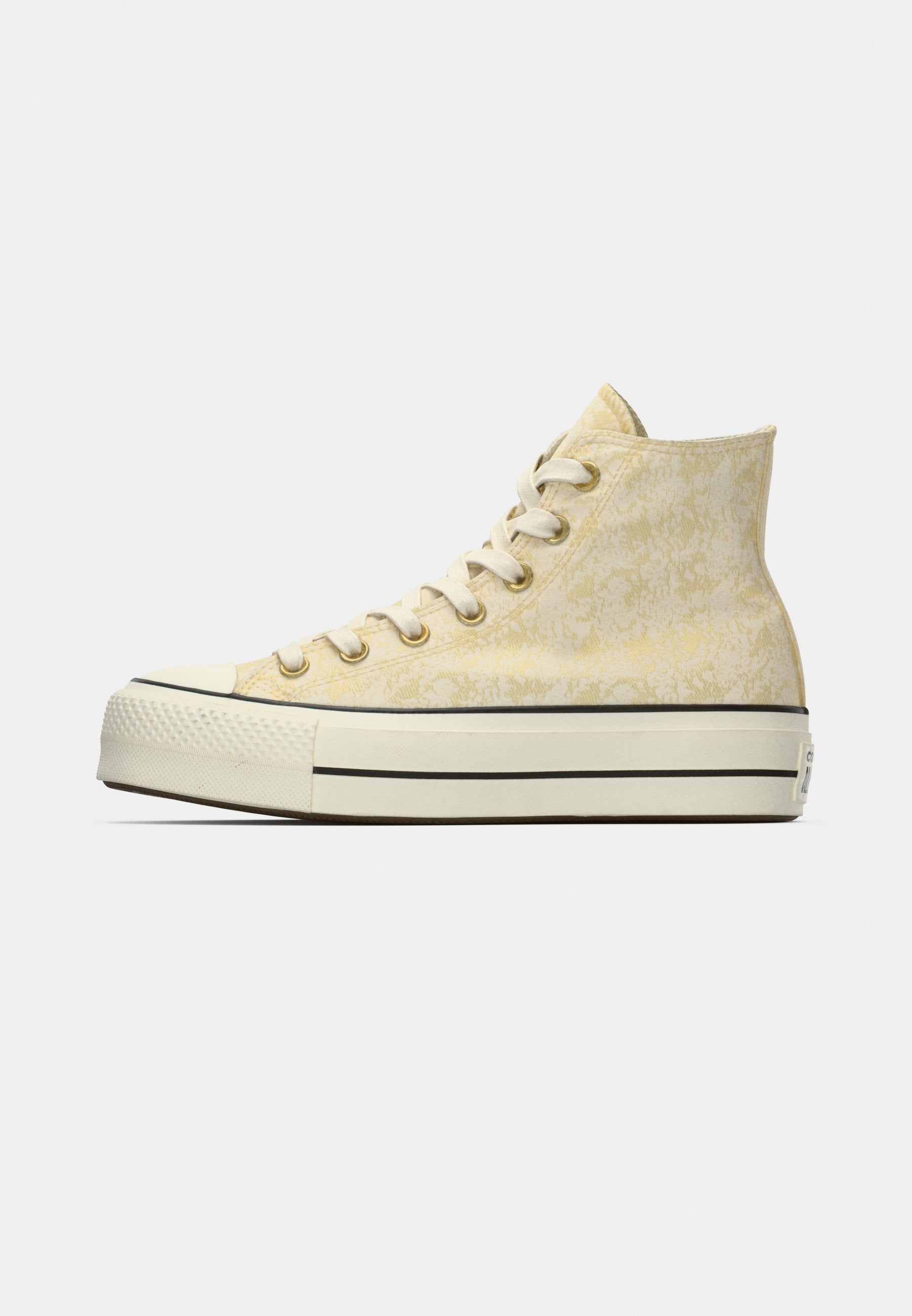 CHUCK TAYLOR ALL STAR LIFT - Baskets montantes - golden-coloured view/egret/black