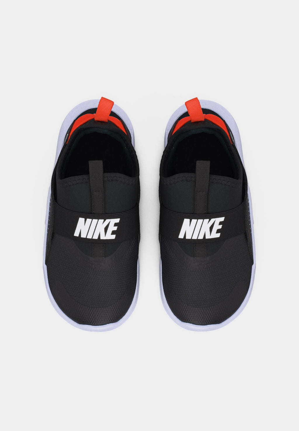 FLEX RUNNER UNISEX - Road running shoes - black/turf orange/white