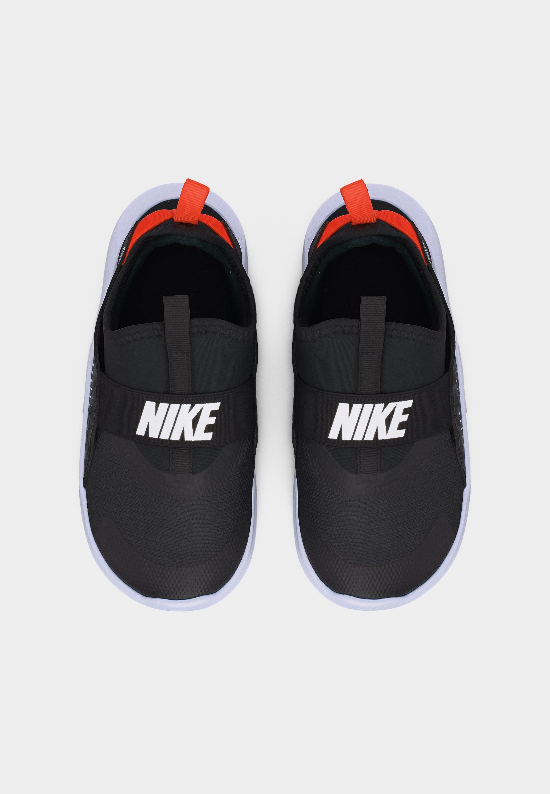FLEX RUNNER UNISEX - Road running shoes - black/turf orange/white