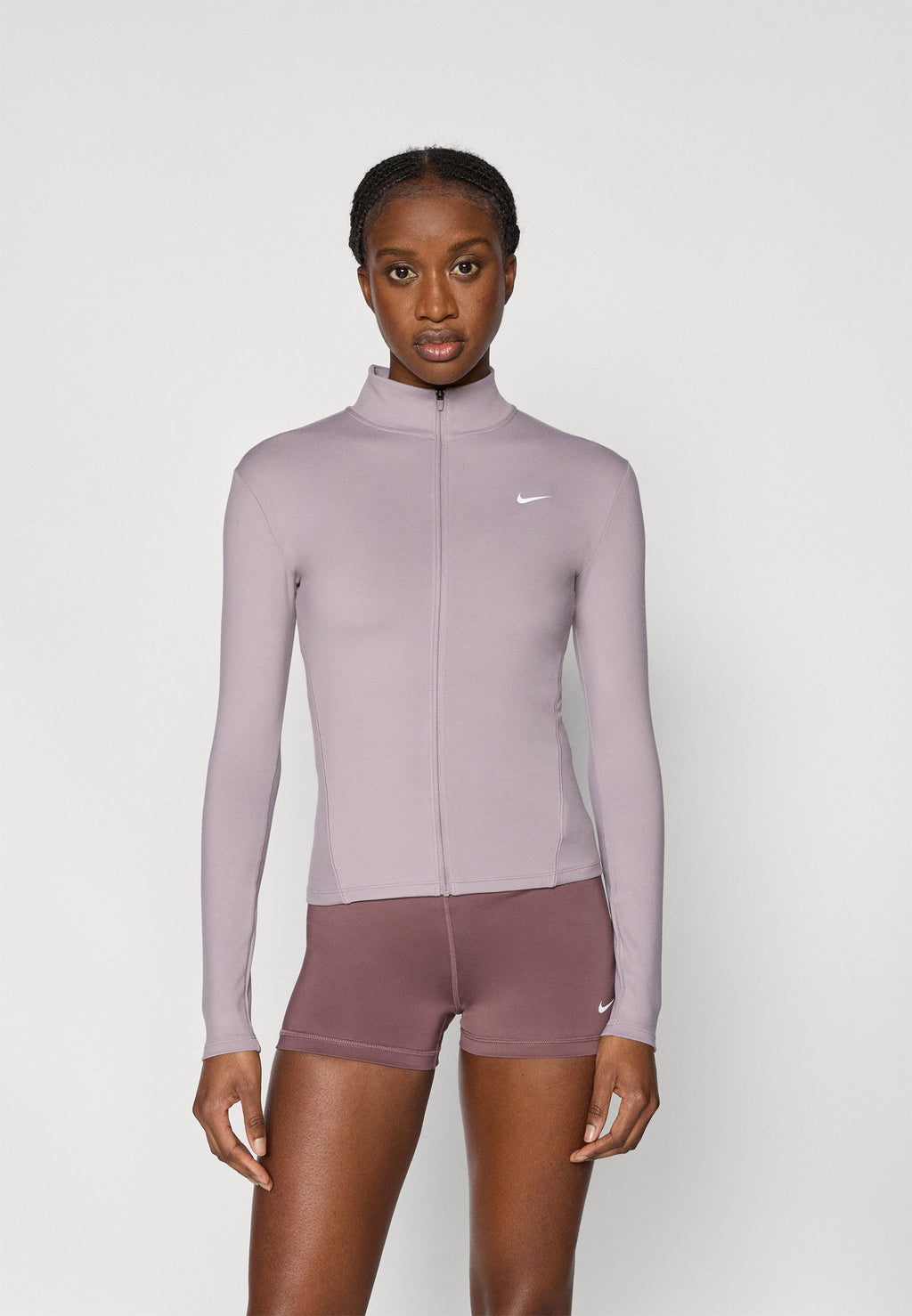 ONE FITTED  - Training jacket - light violet ore/white