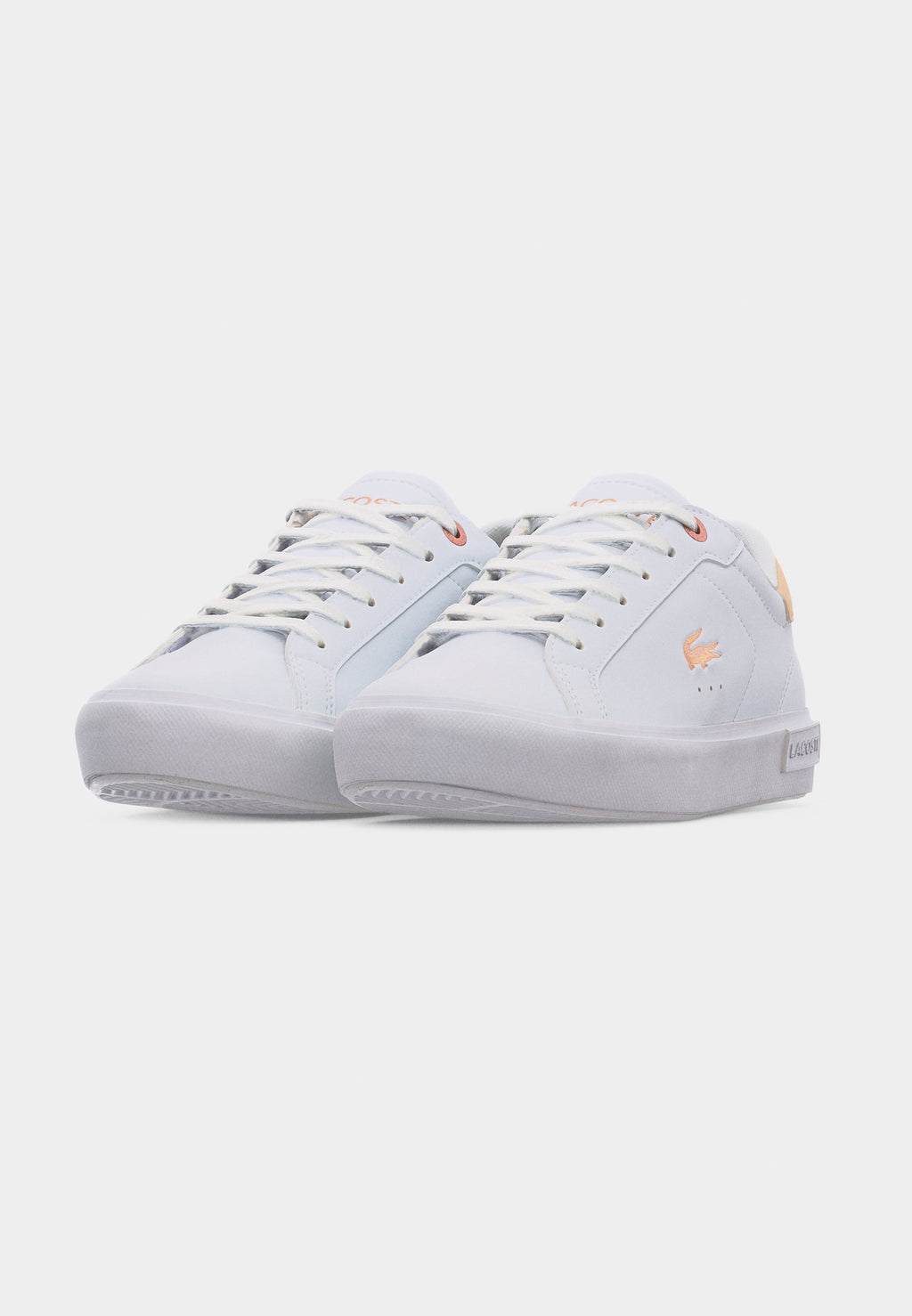 JUNIOR POWERCOURT BLUSH LACES - Trainers - white/light pink